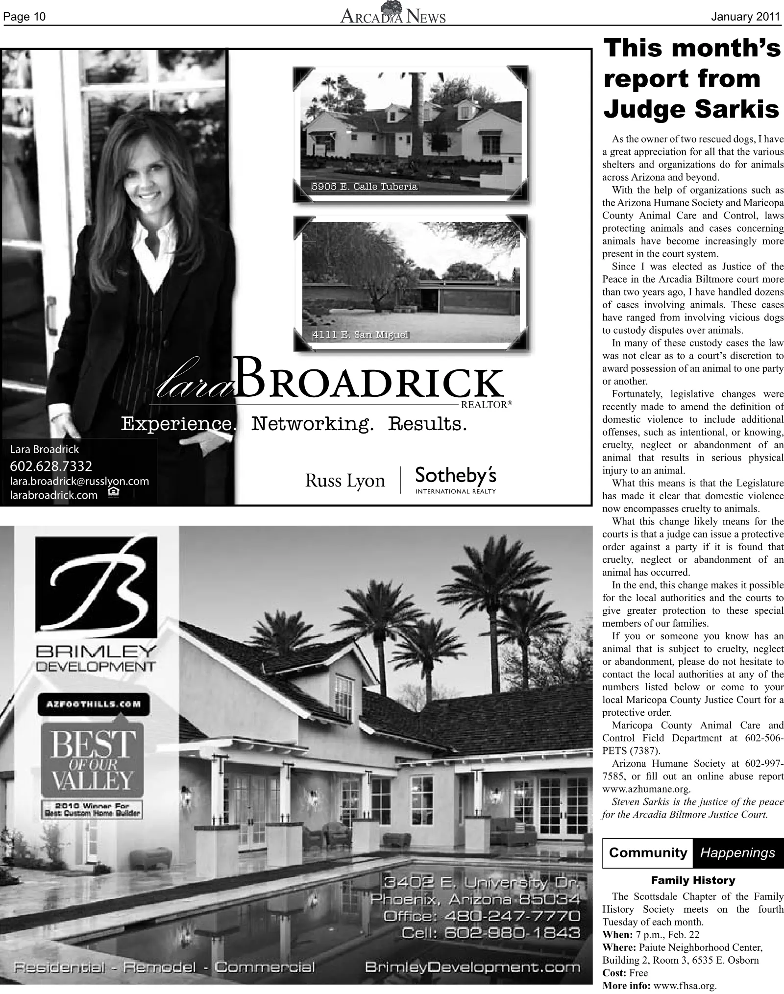 January 2011, page 10