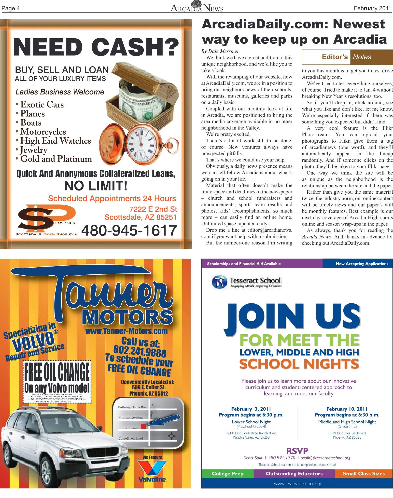 February 2011, page 4