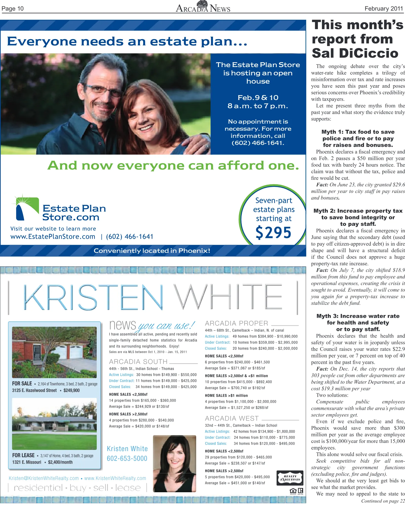 February 2011, page 10