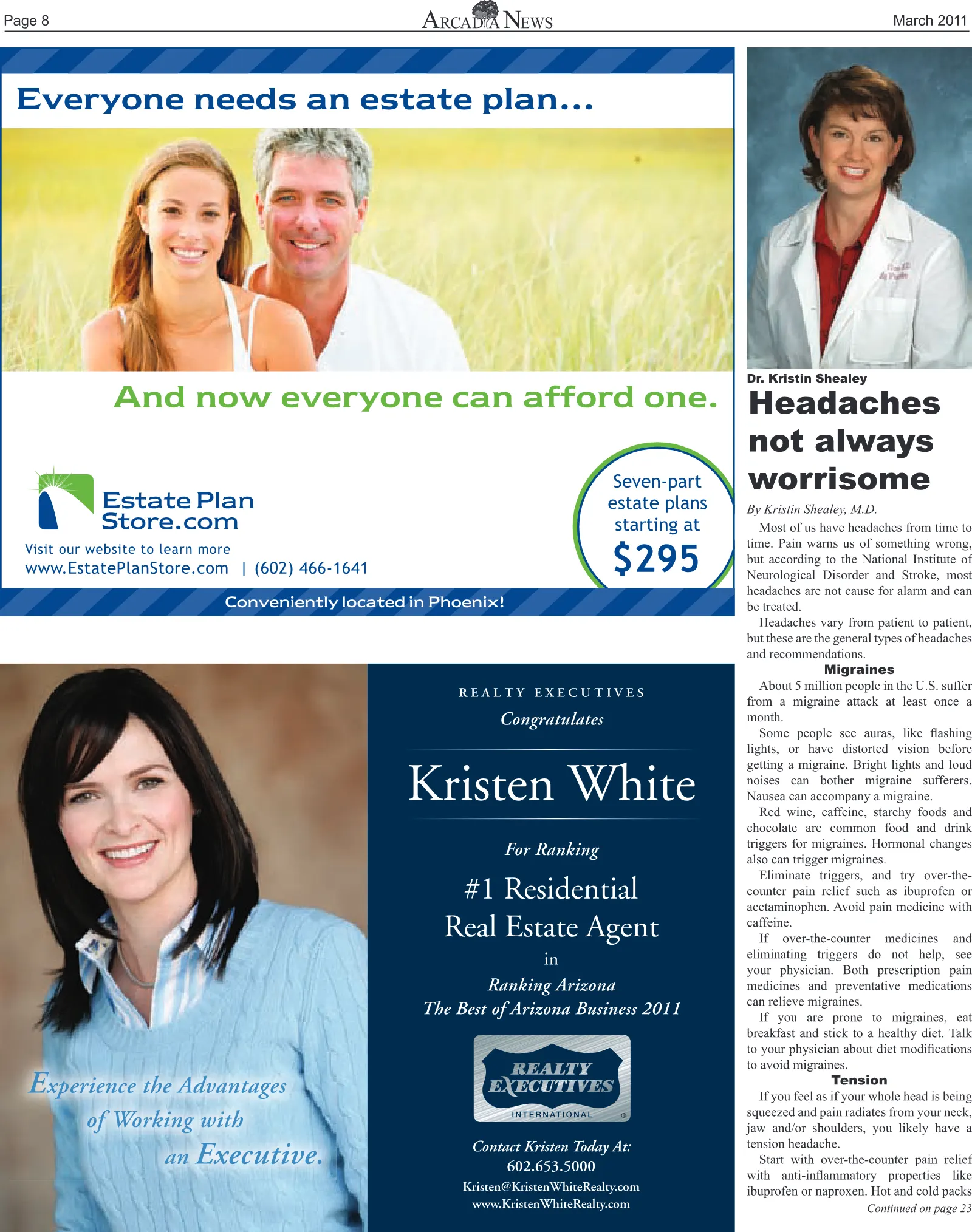 March 2011, page 8