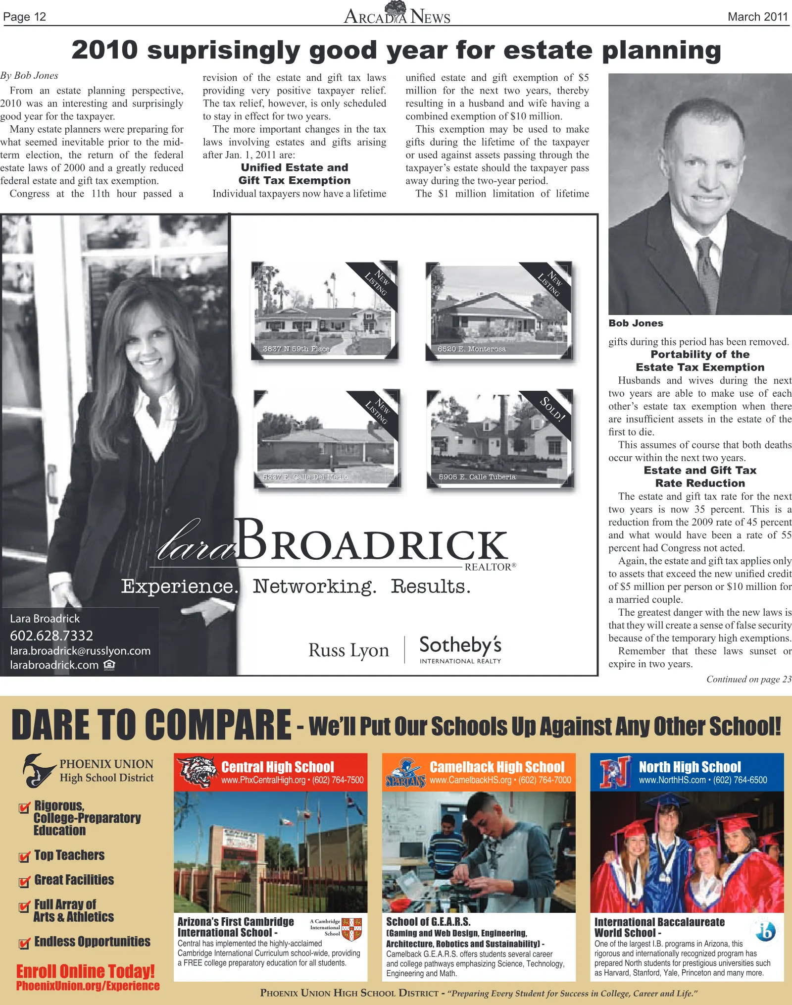 March 2011, page 12