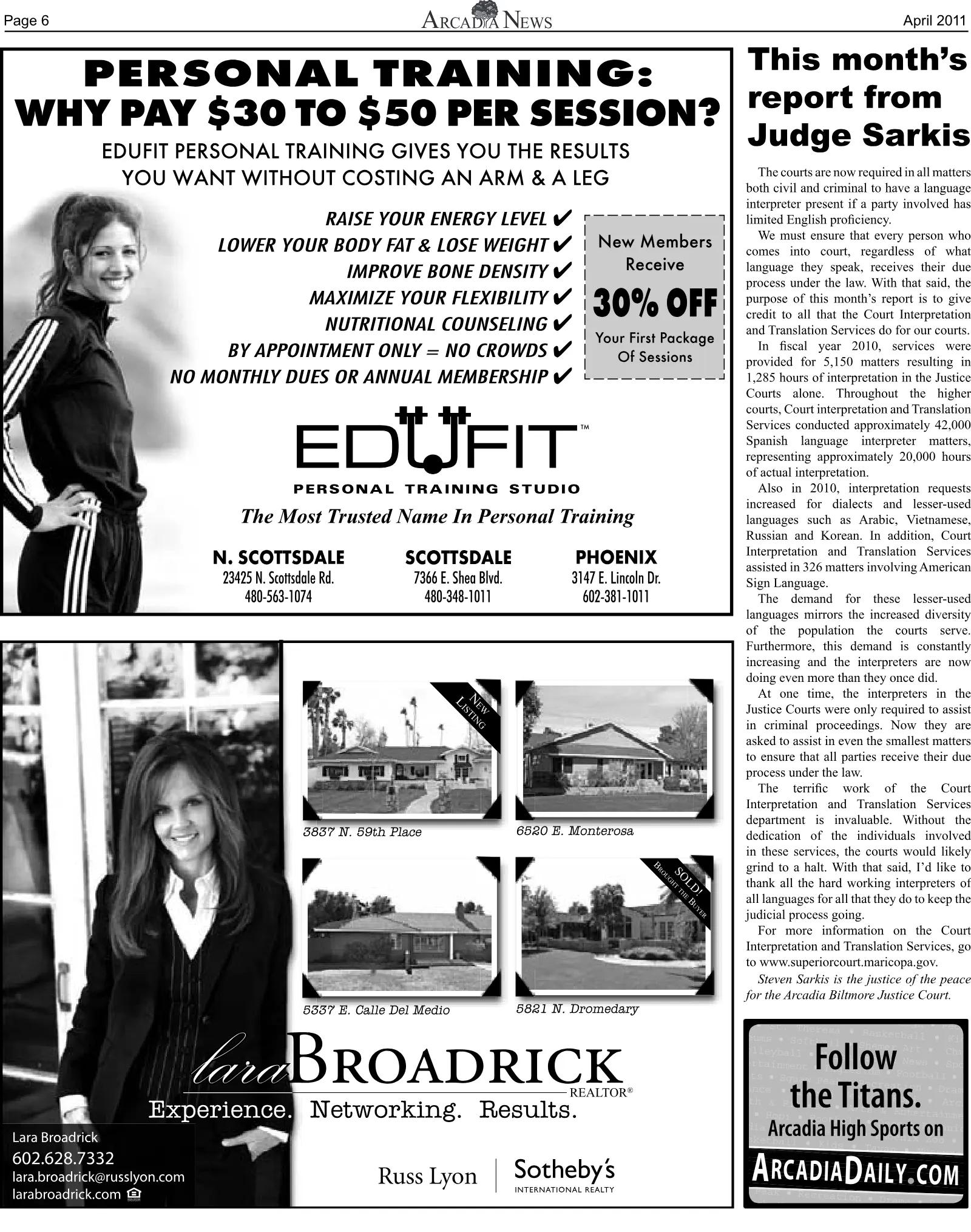 April 2011, page 6