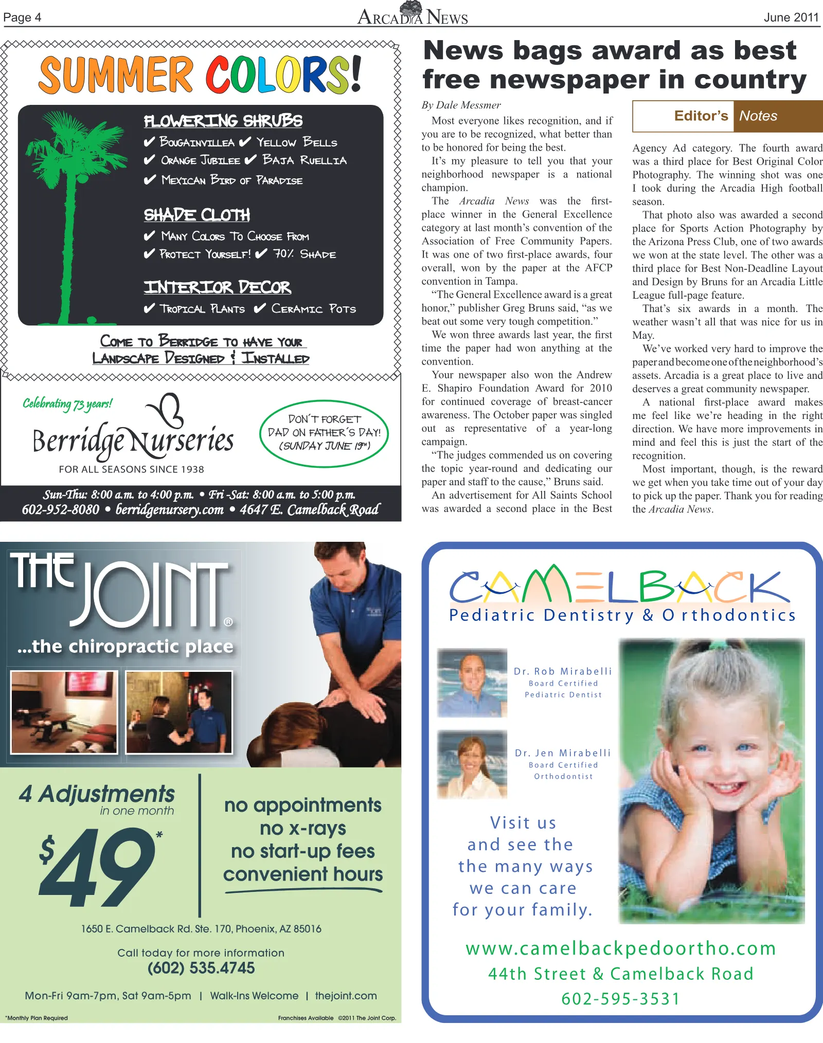 June 2011, page 4
