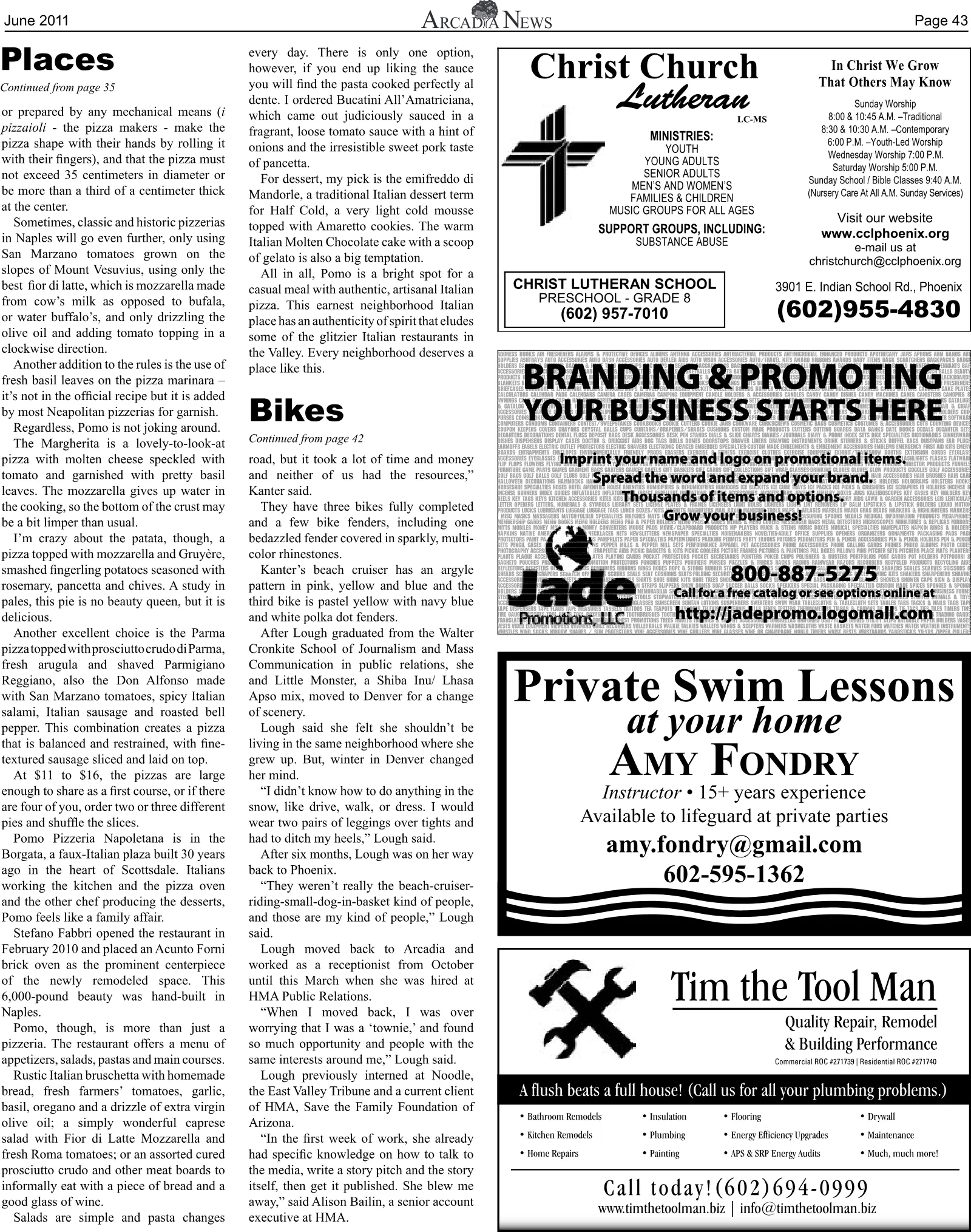 June 2011, page 43