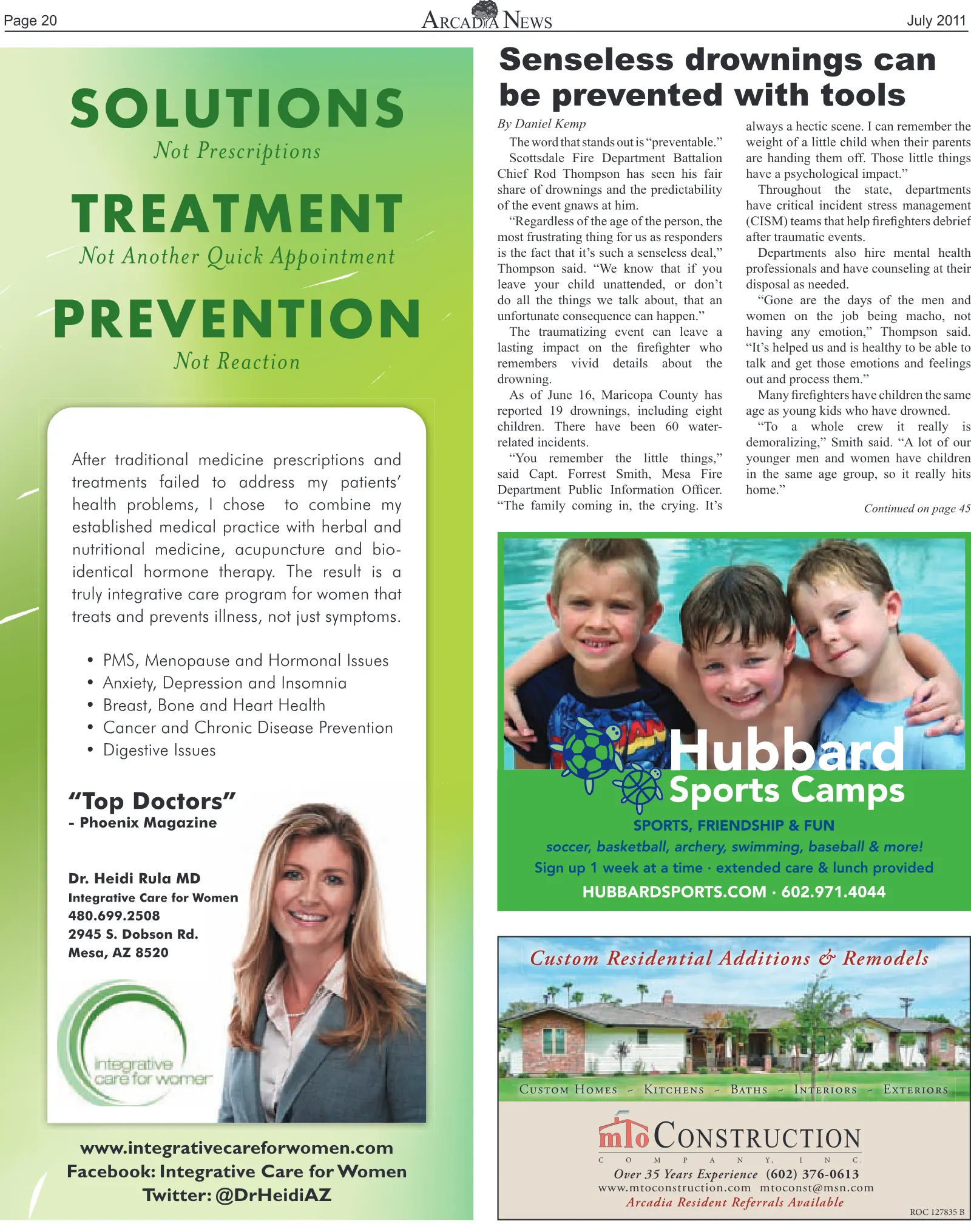 July 2011, page 20