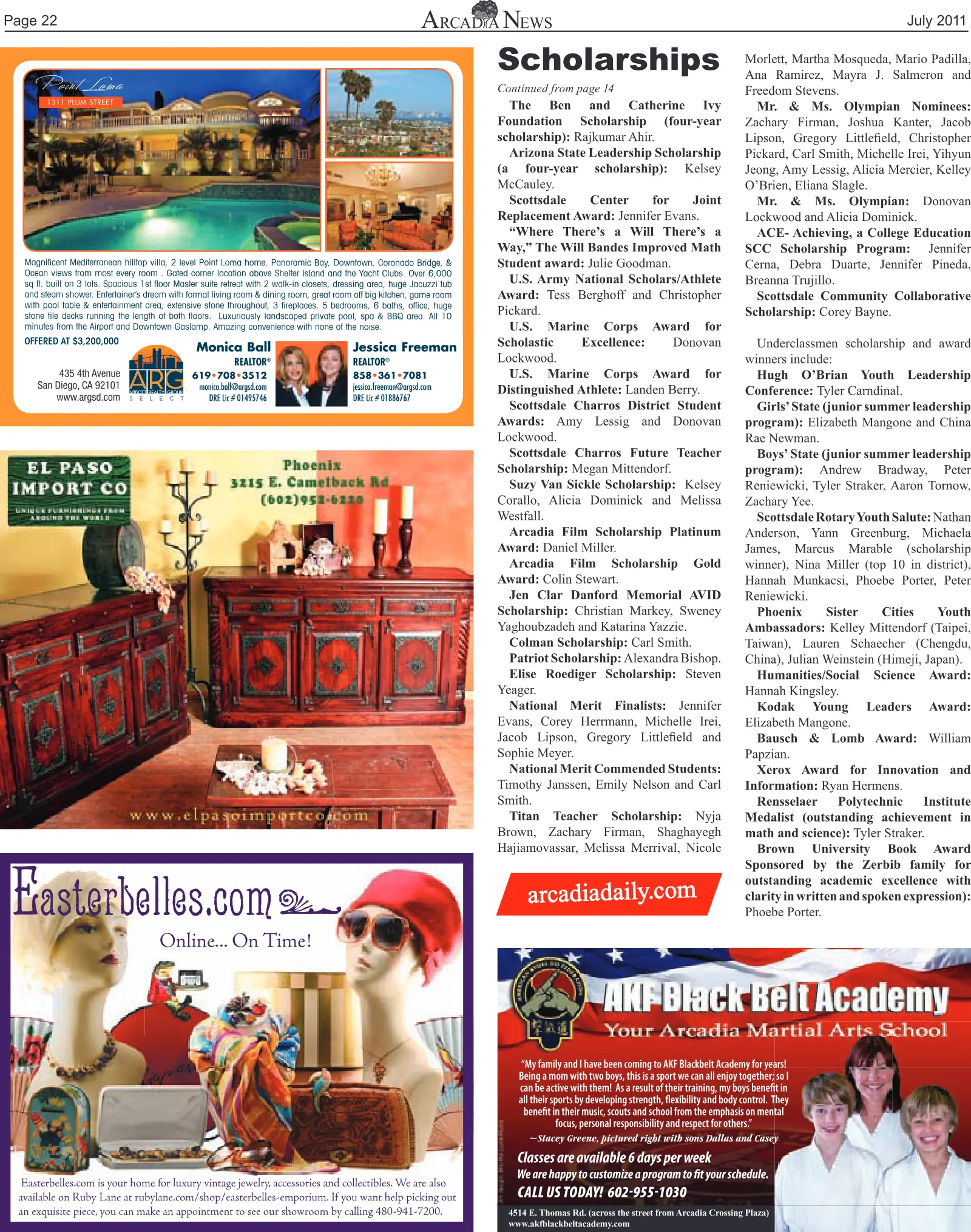July 2011, page 22