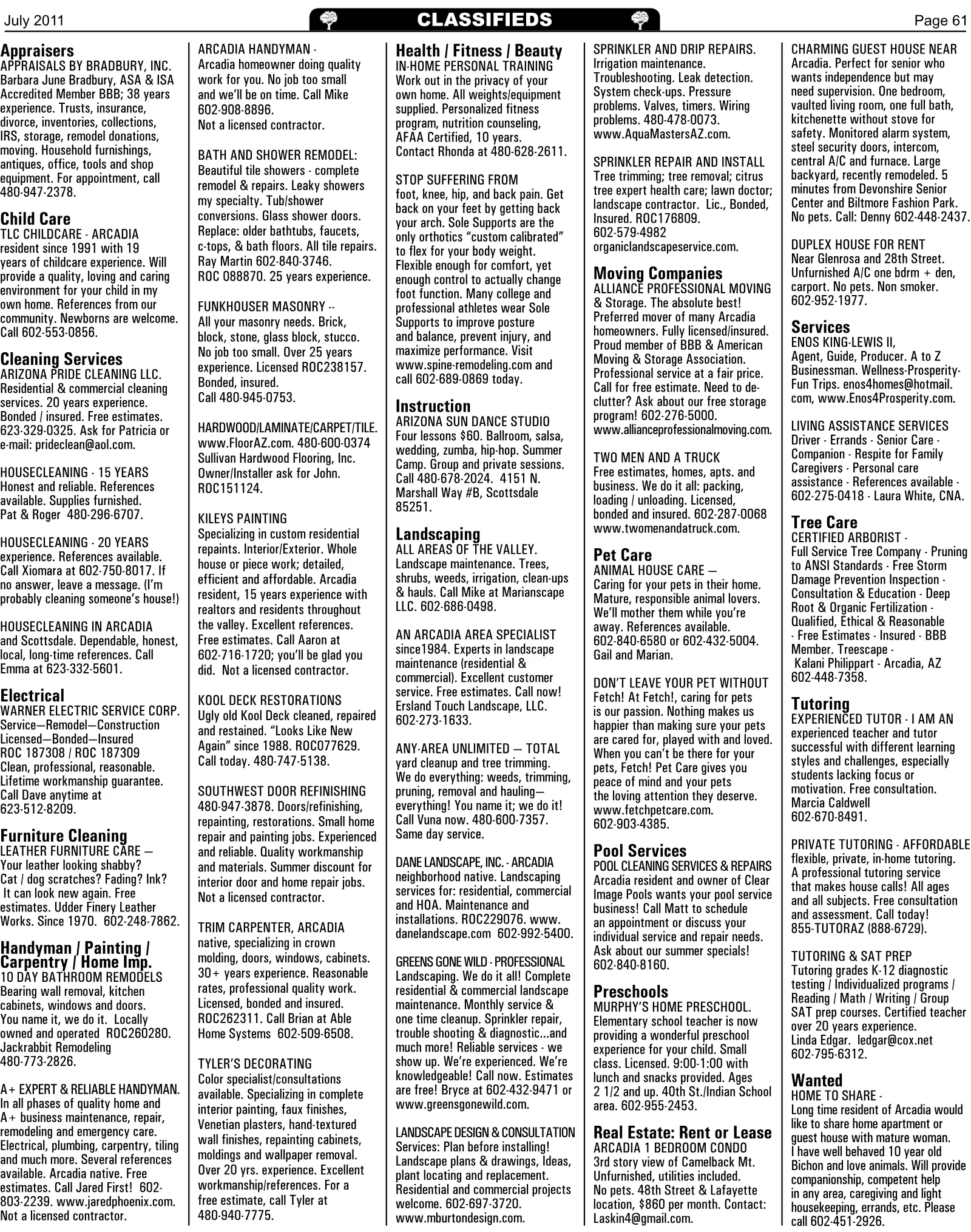 July 2011, page 61