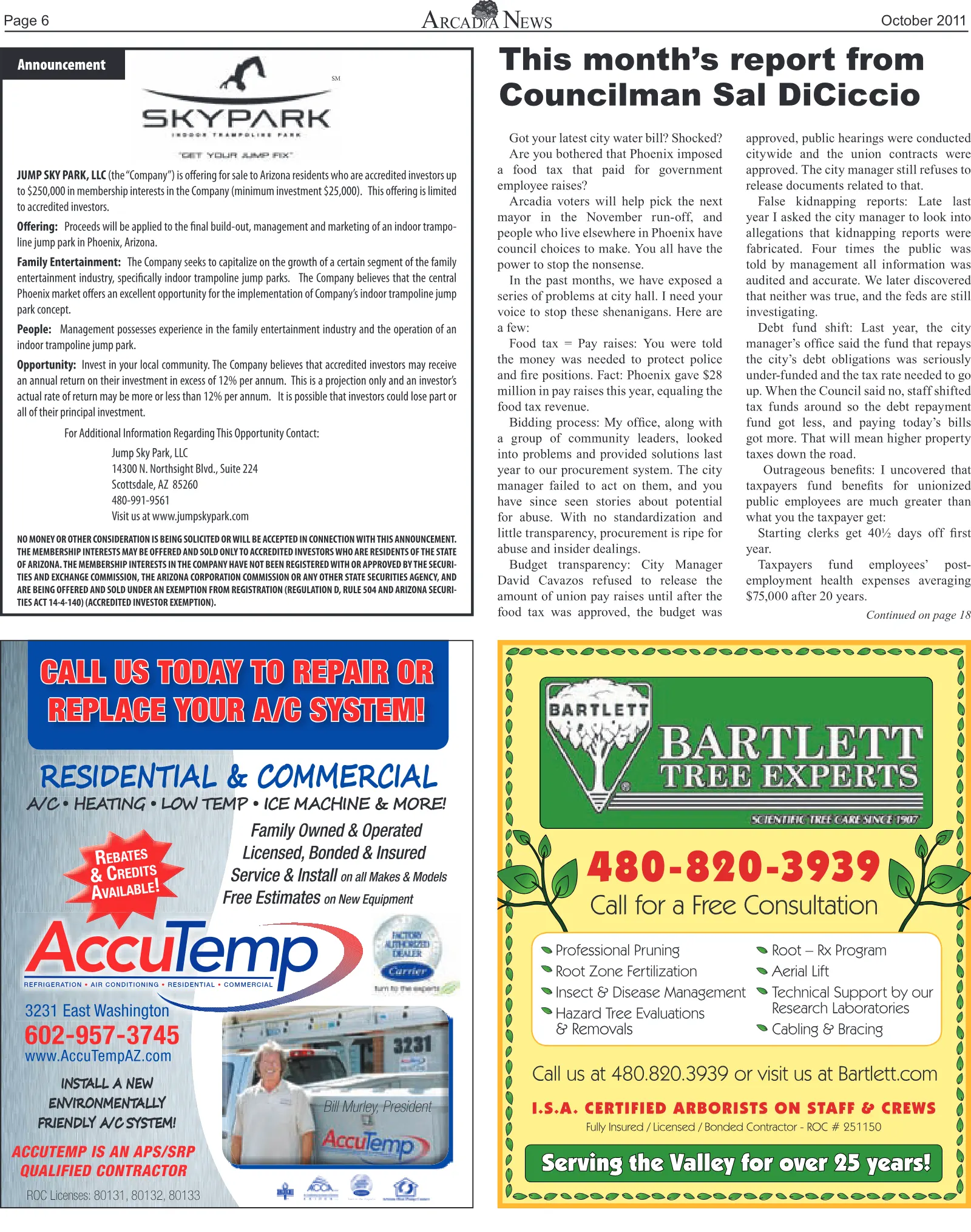 October 2011, page 6