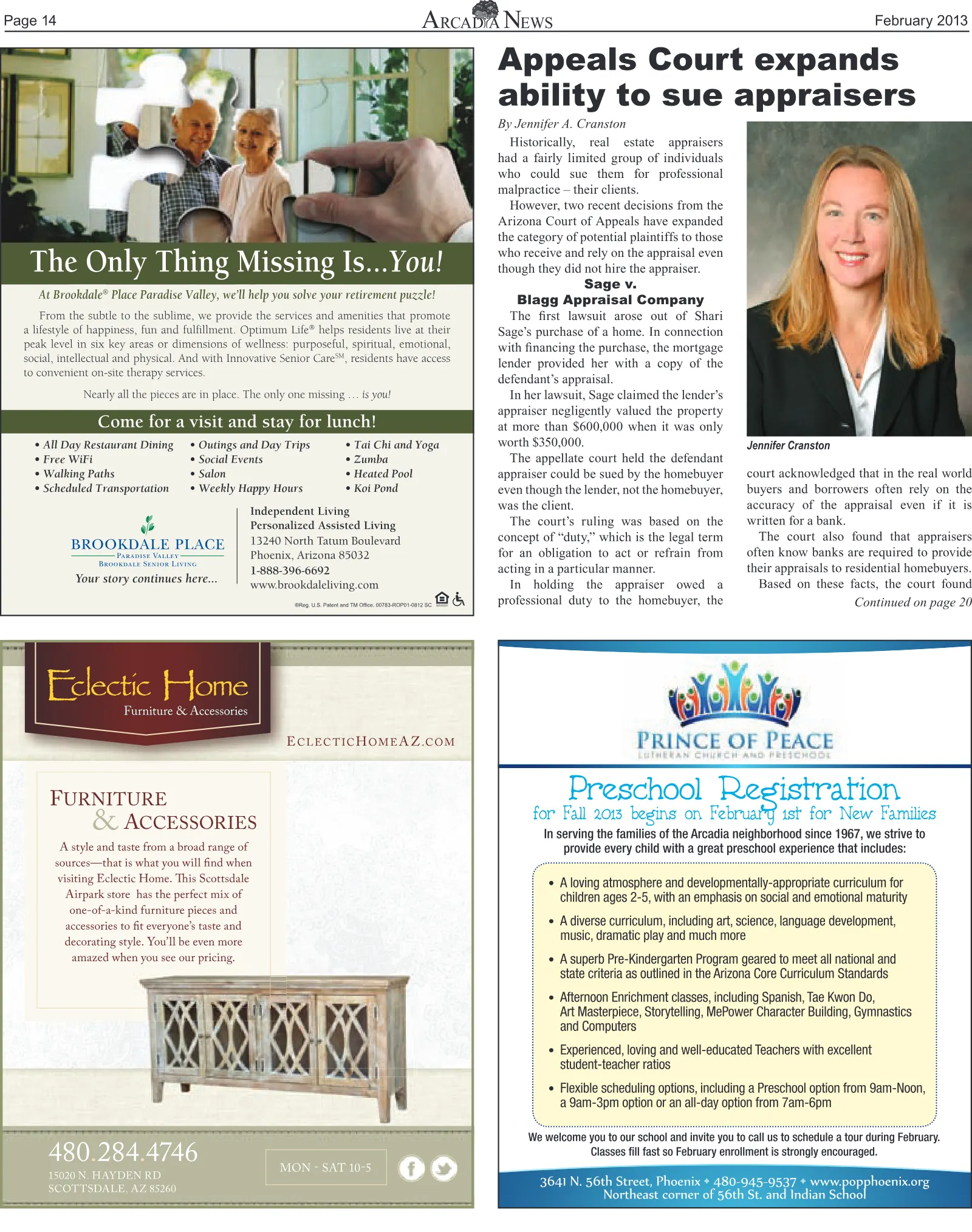 February 2013, page 14