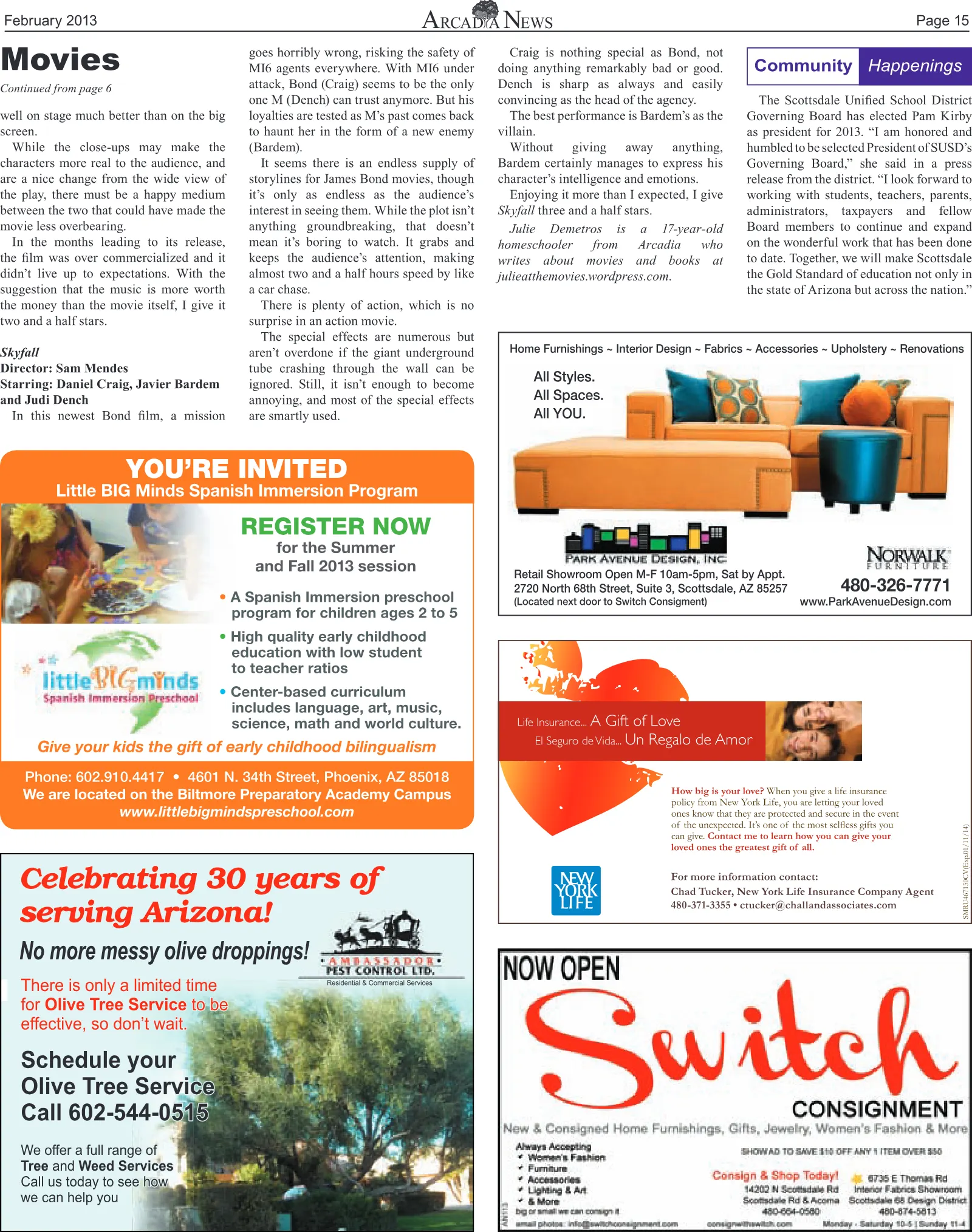 February 2013, page 15