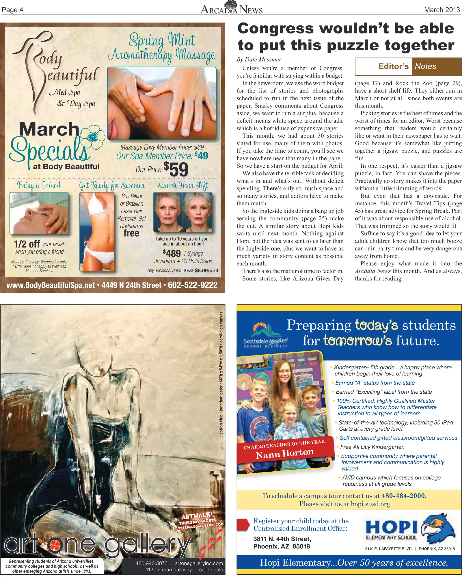 March 2013, page 4