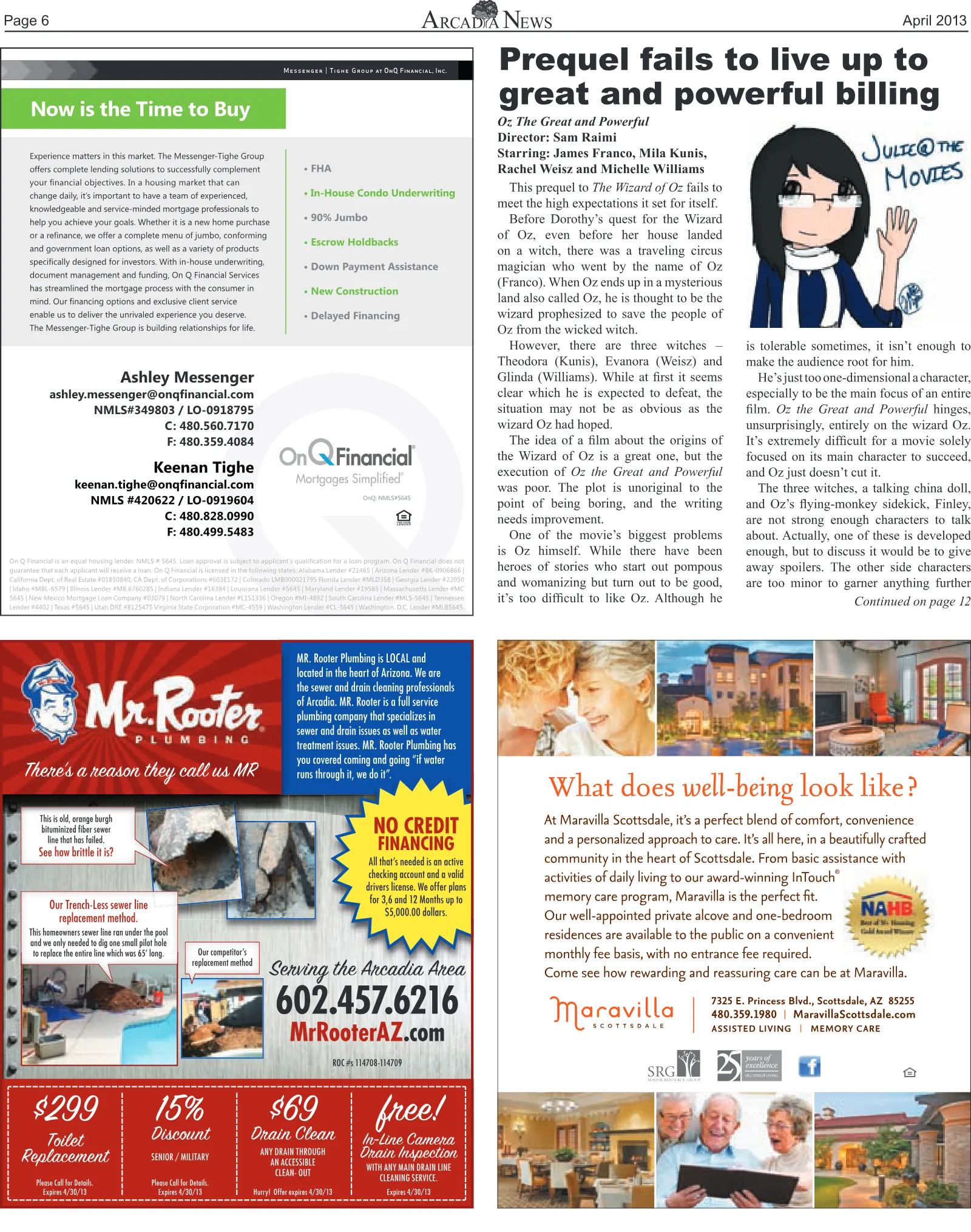 April 2013, page 6