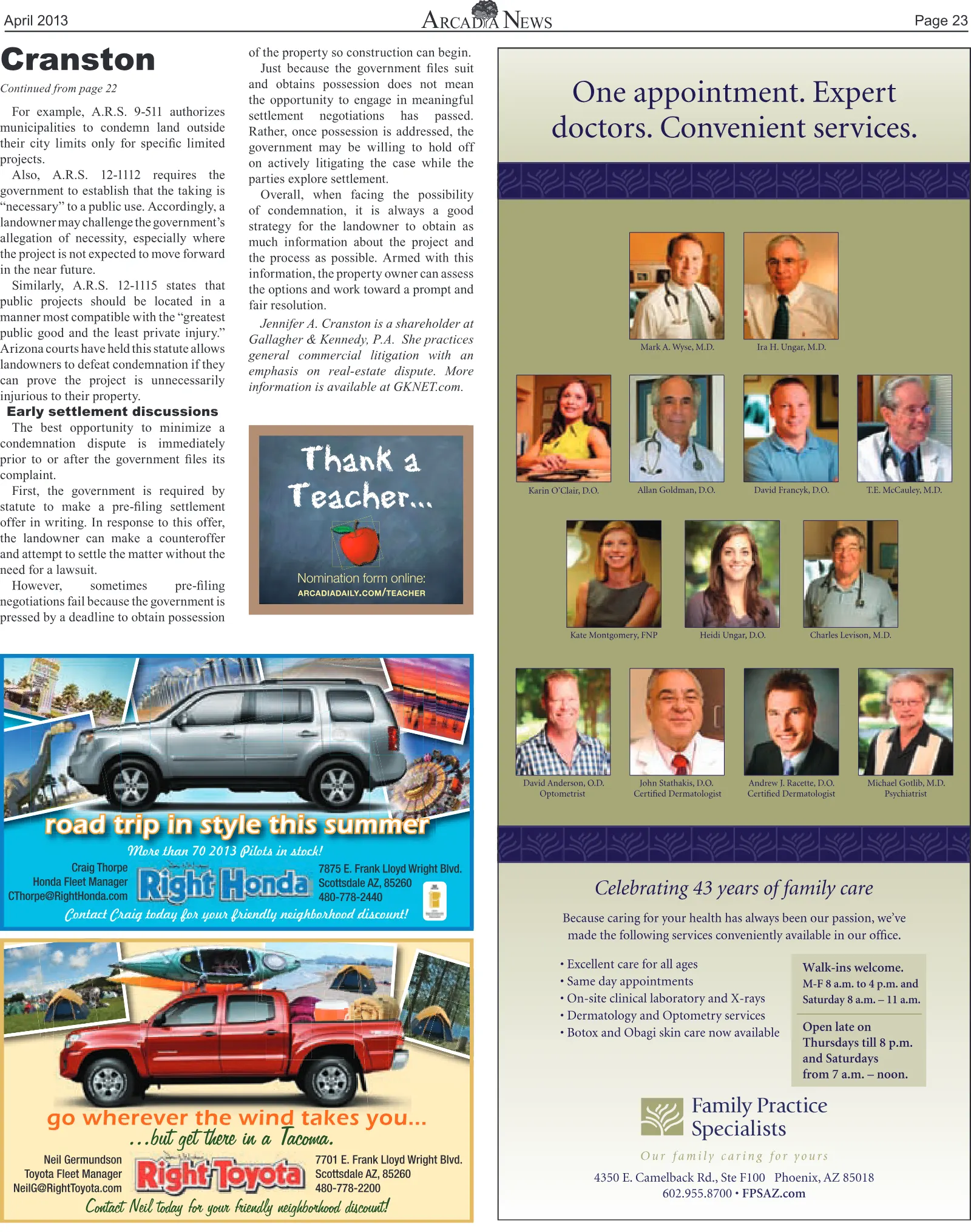 April 2013, page 23