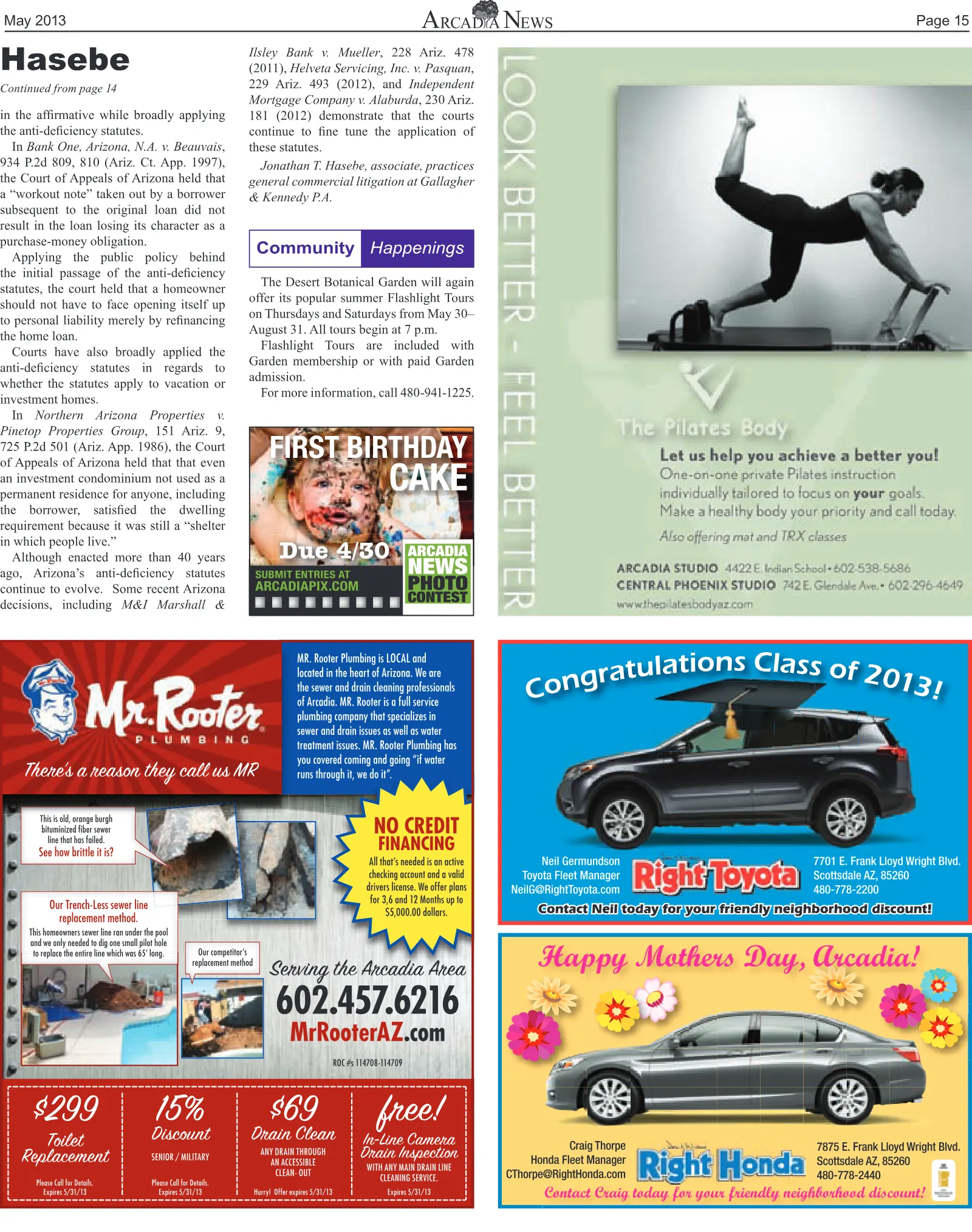 May 2013, page 15