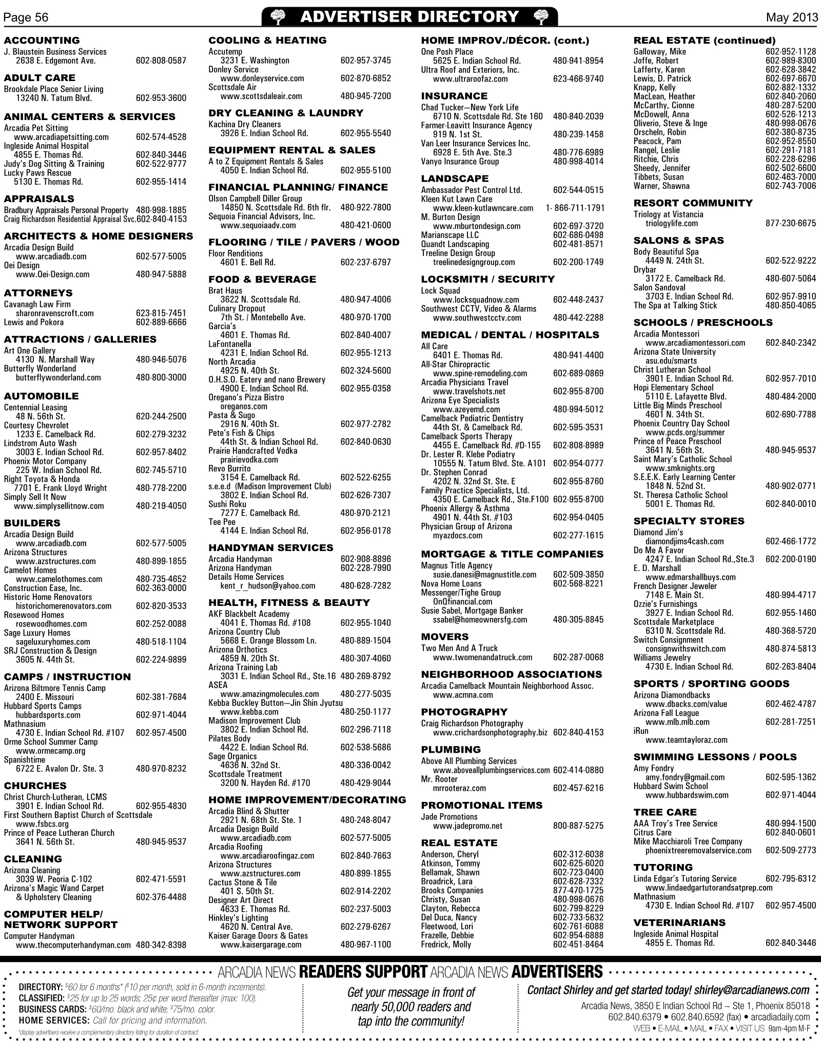 May 2013, page 56
