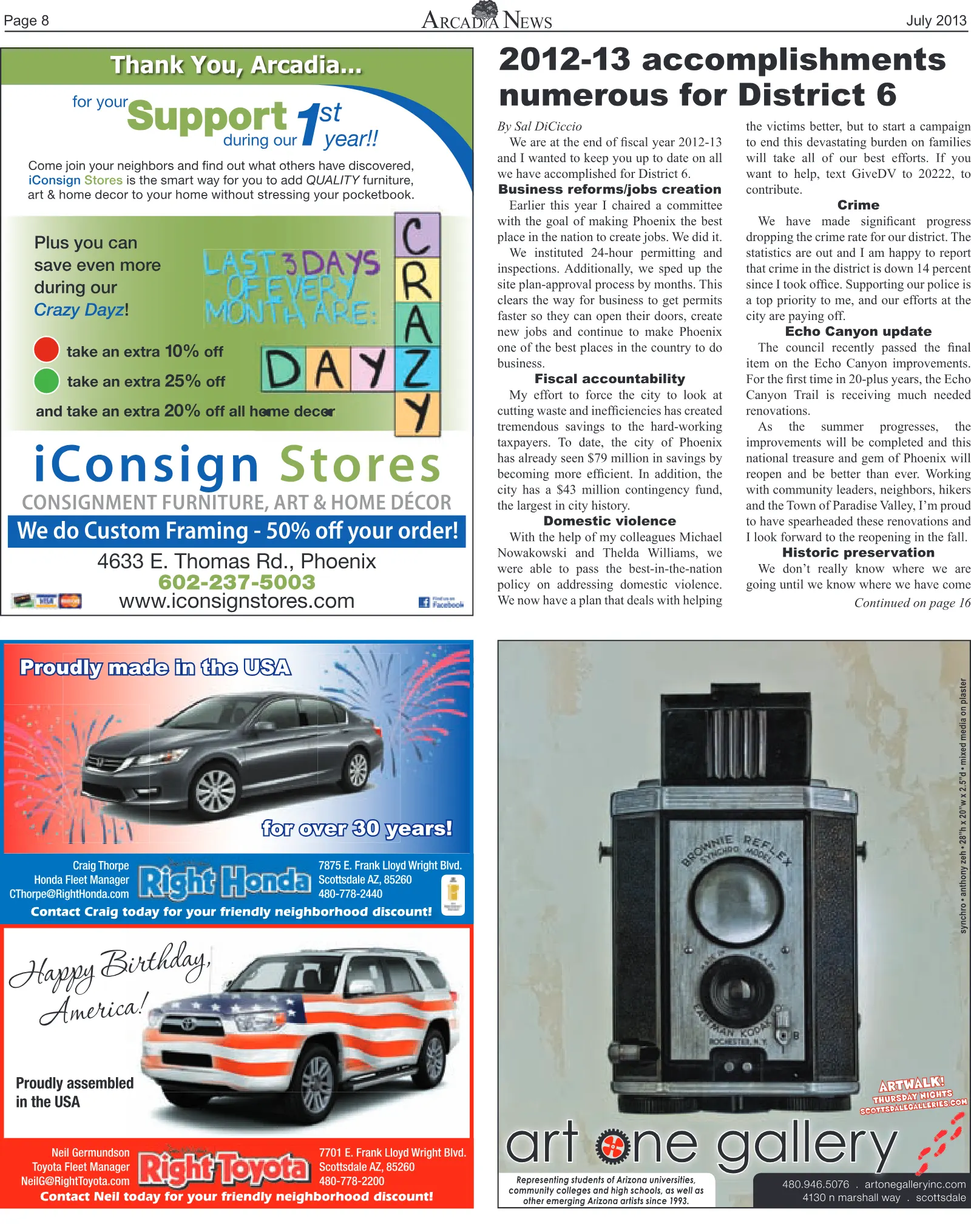July 2013, page 8
