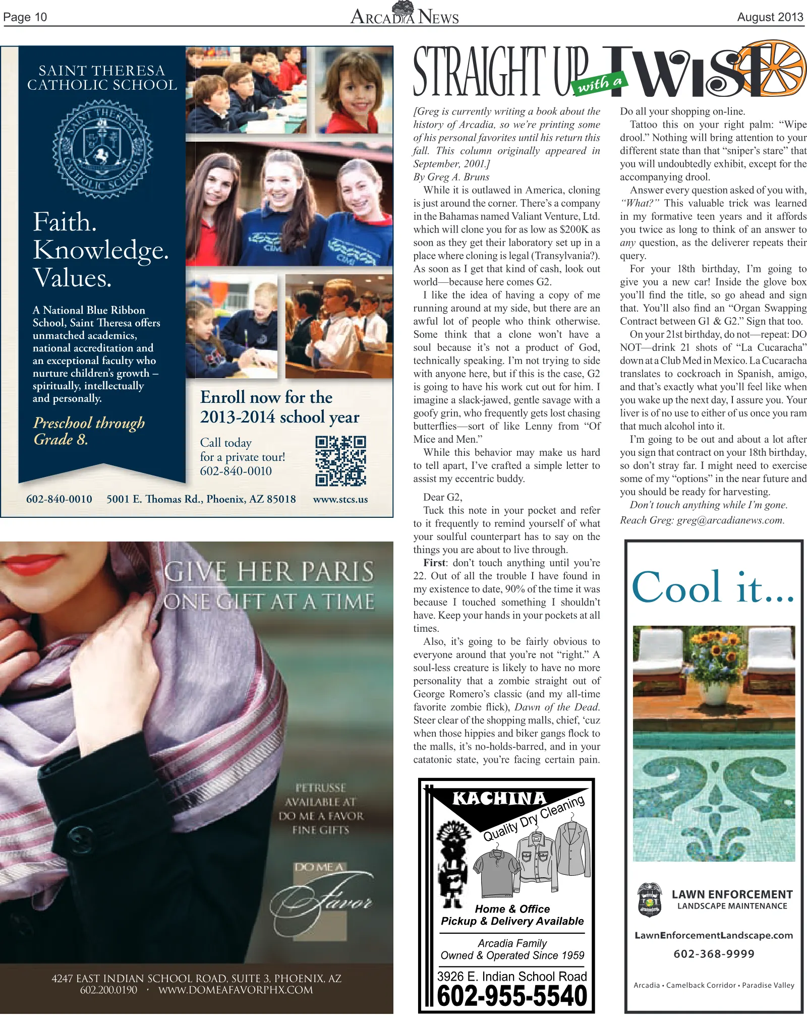 August 2013, page 10