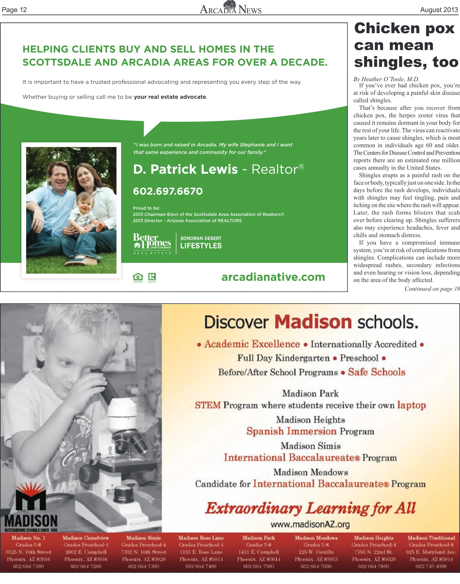 August 2013, page 12