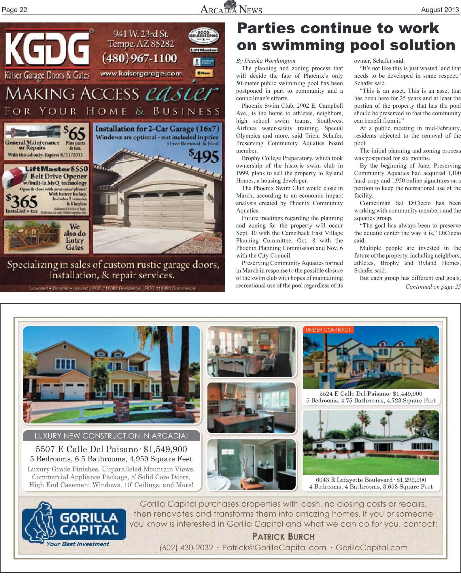 August 2013, page 22
