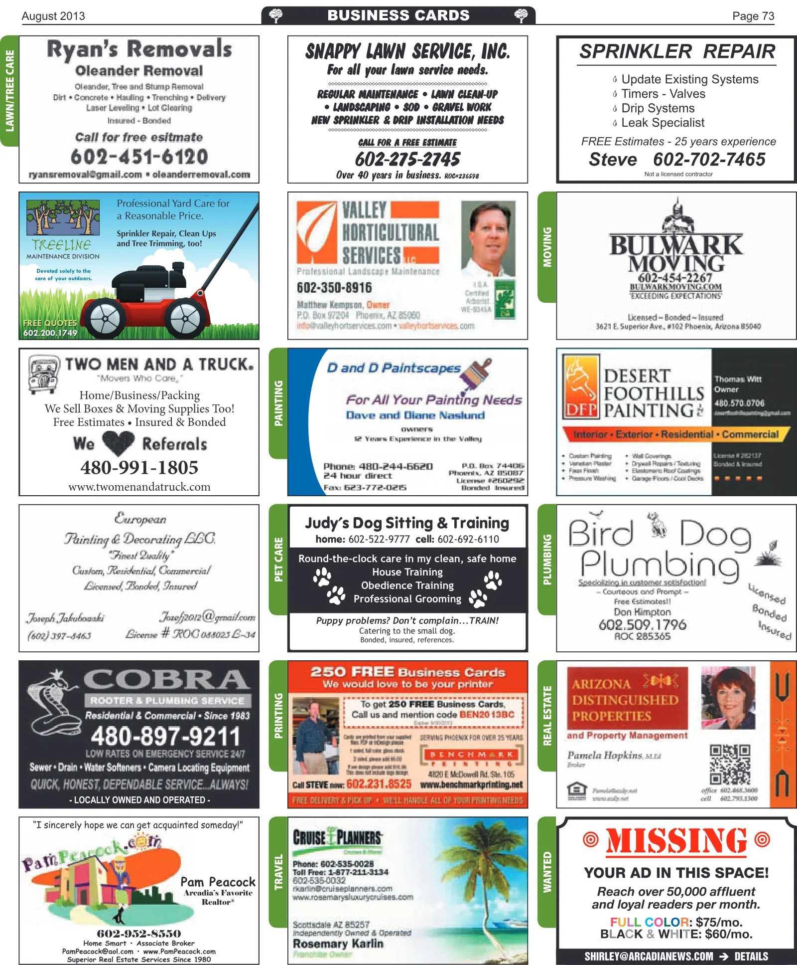 August 2013, page 73