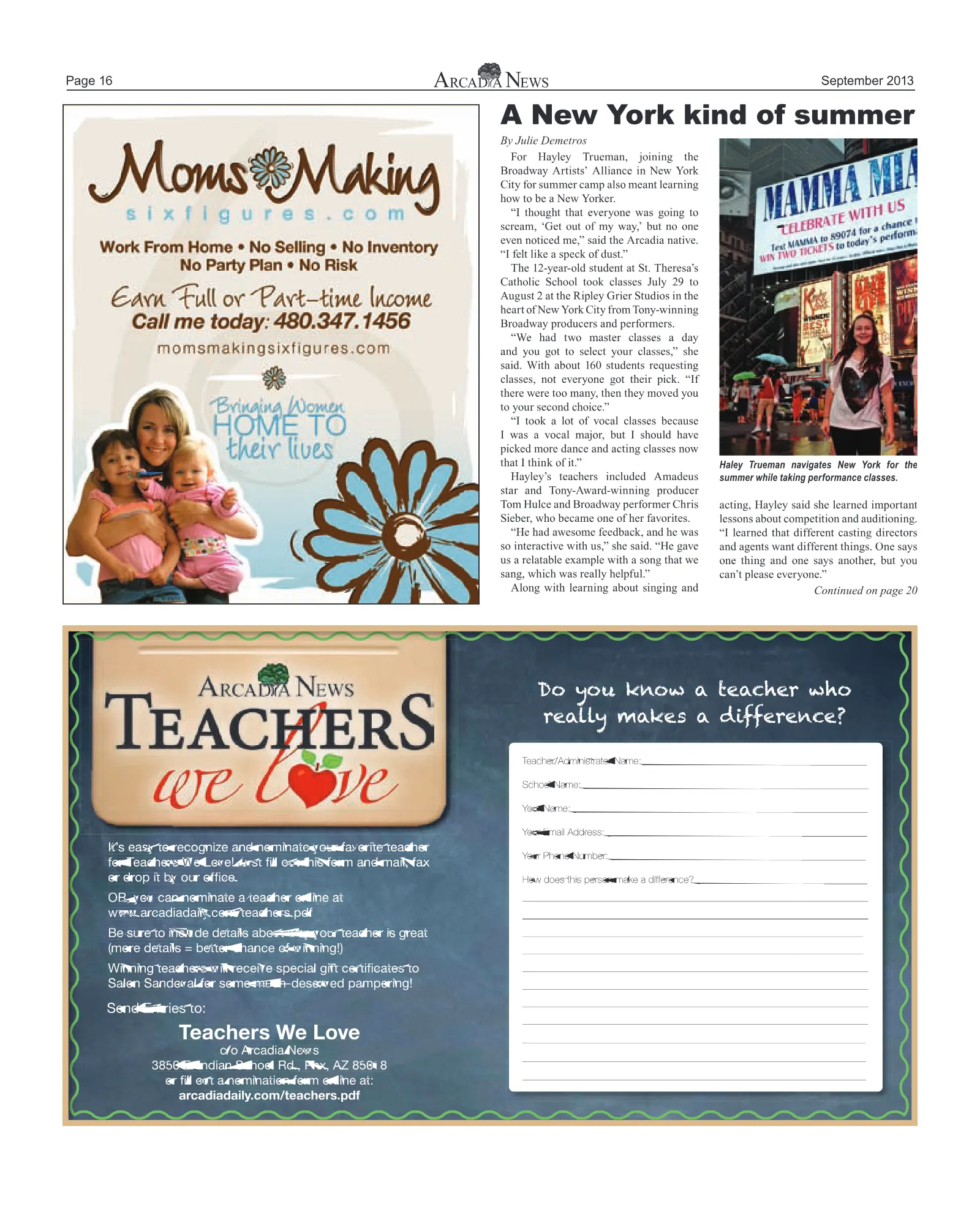 September 2013, page 16