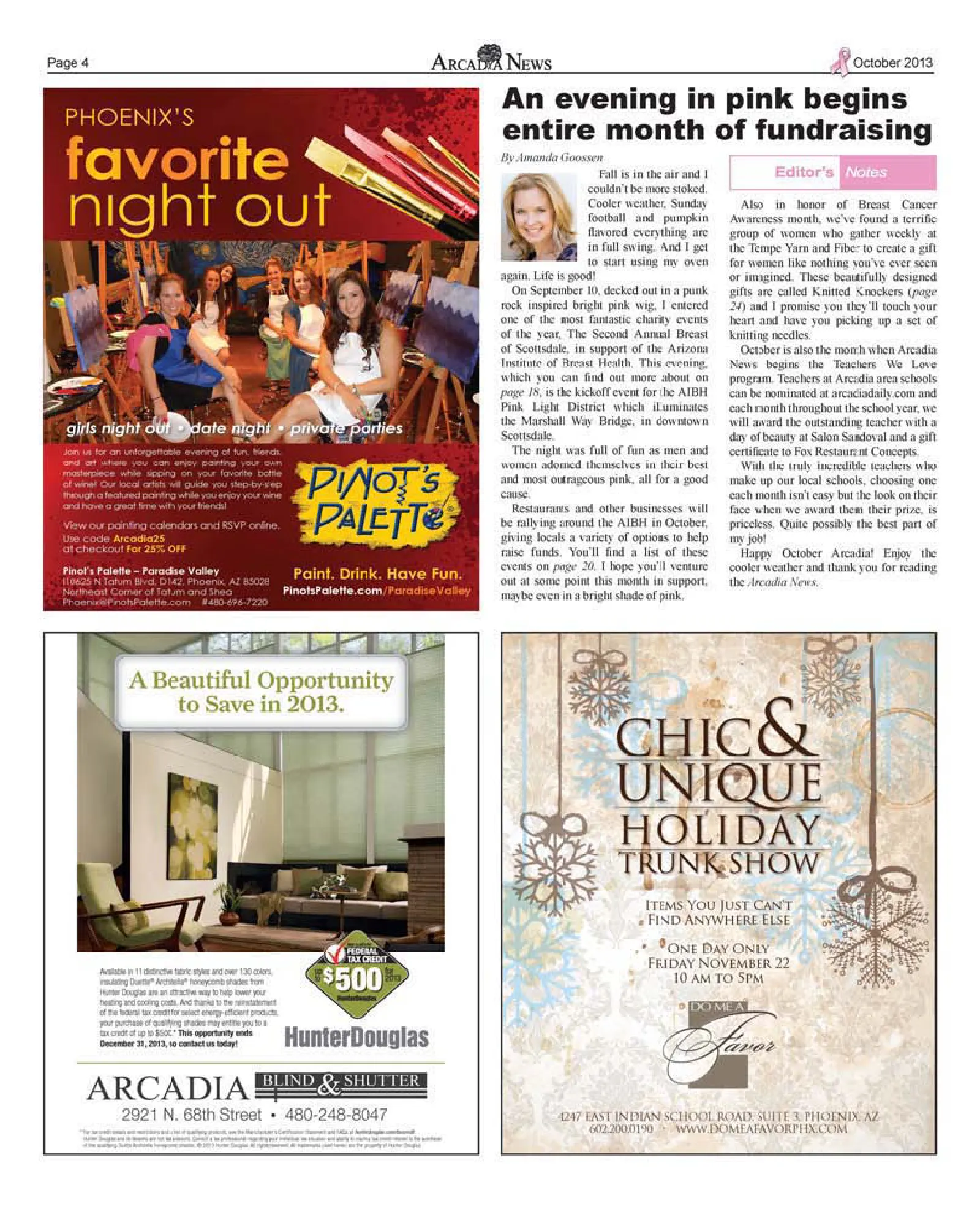 October 2013, page 4