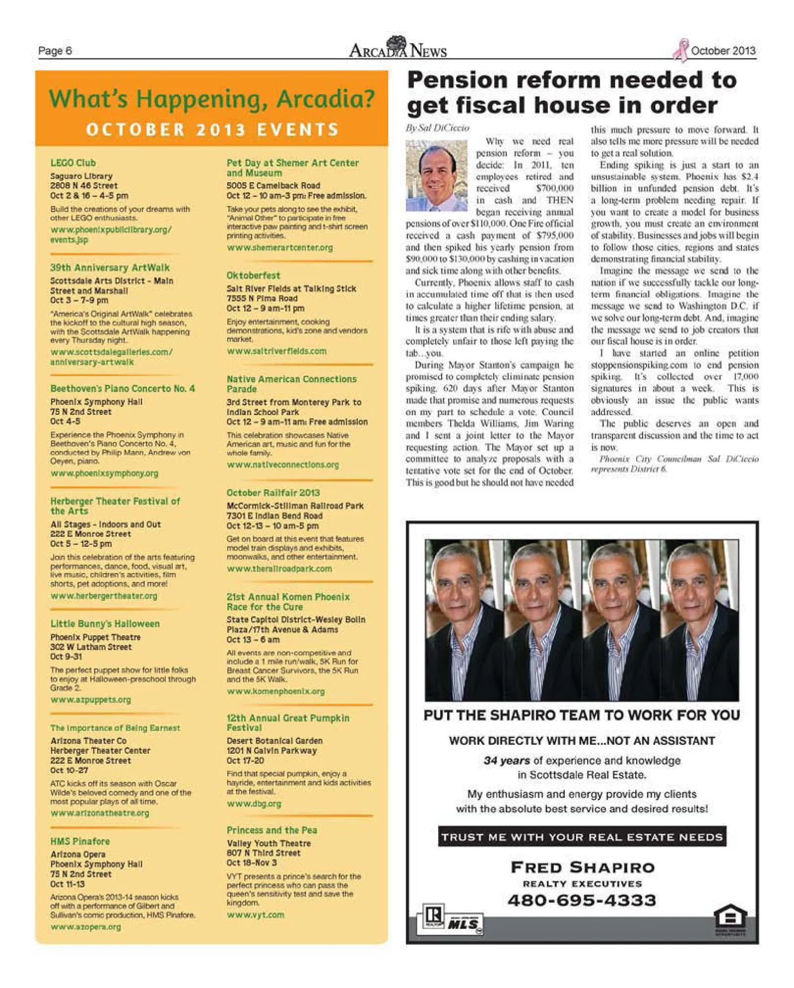 October 2013, page 6