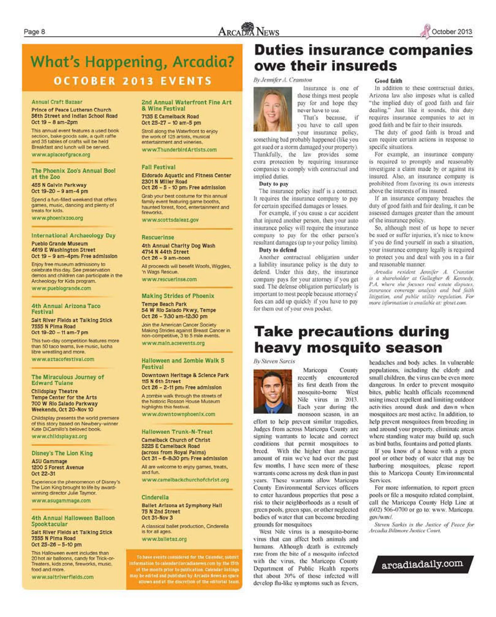 October 2013, page 8
