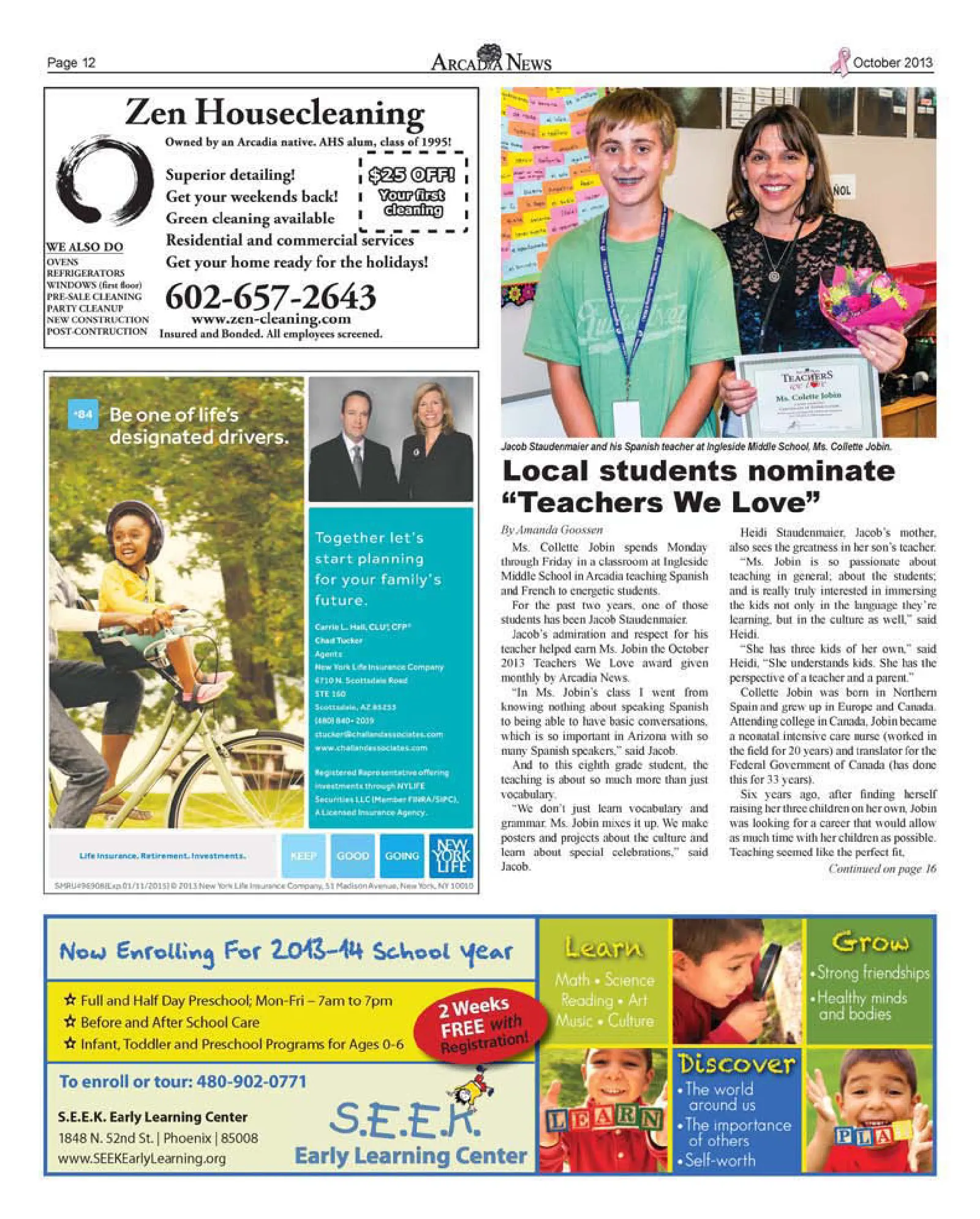 October 2013, page 12