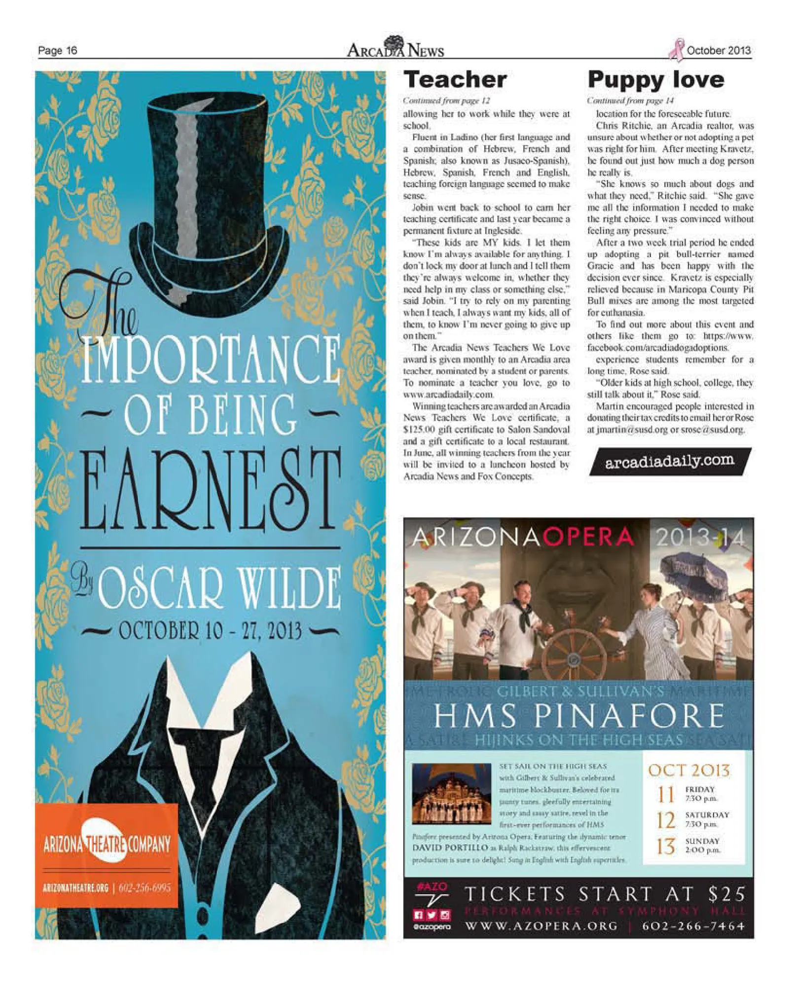October 2013, page 16
