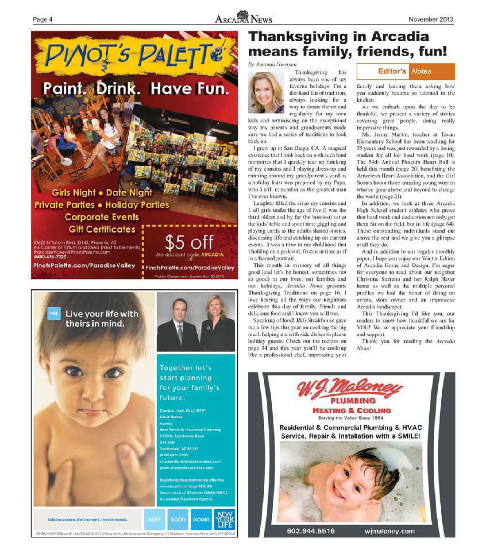 November 2013, page 4