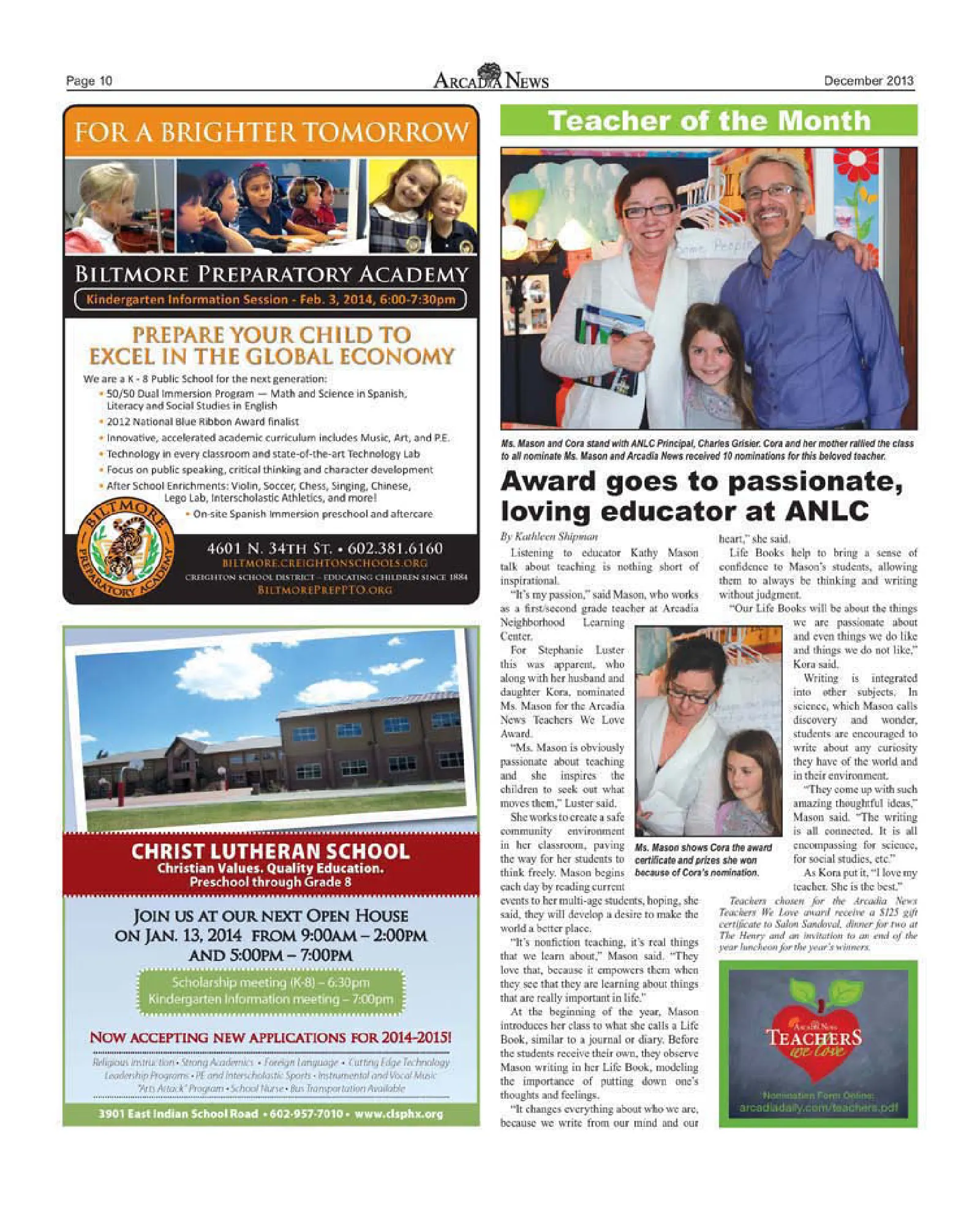 December 2013, page 10