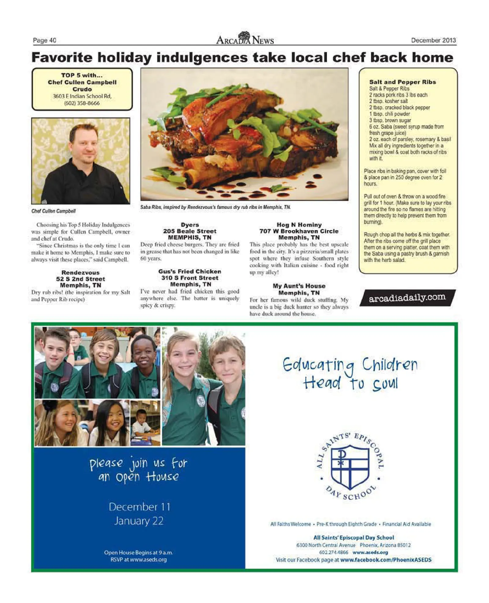 December 2013, page 40