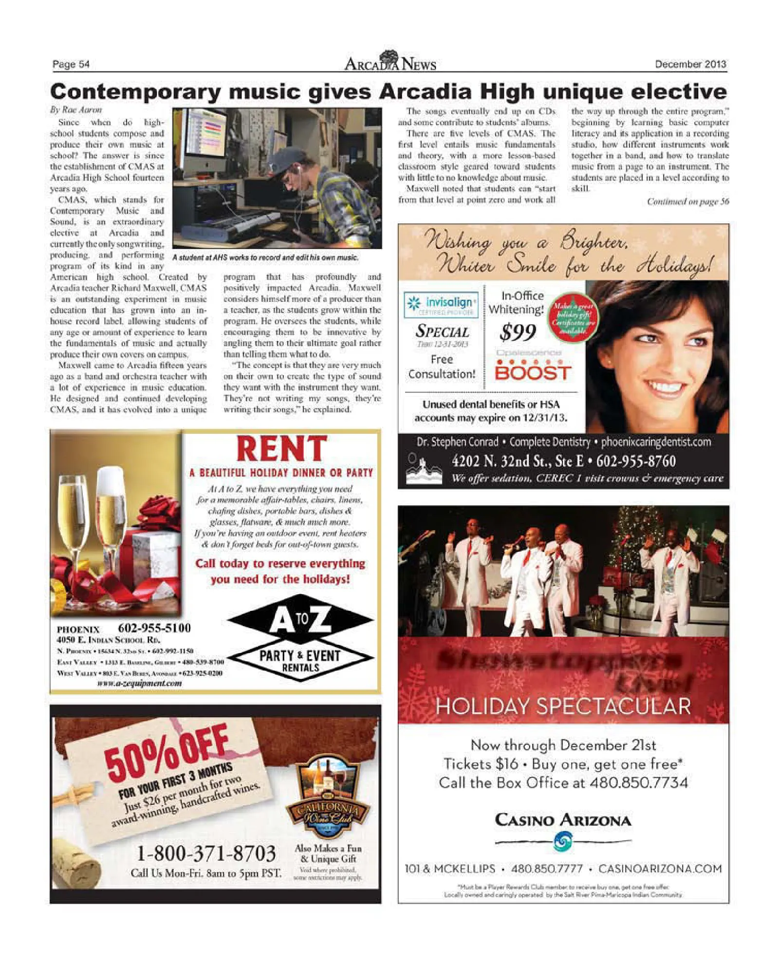 December 2013, page 54