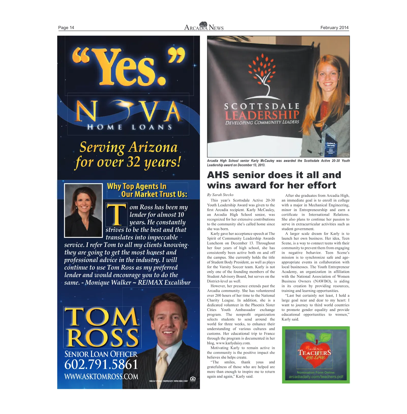 February 2014, page 14