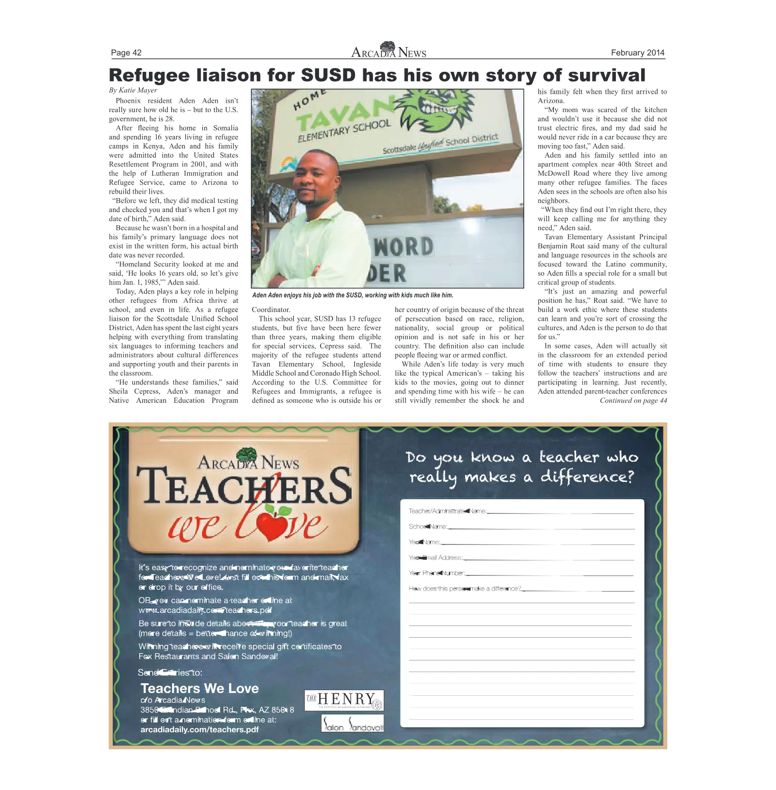 February 2014, page 42