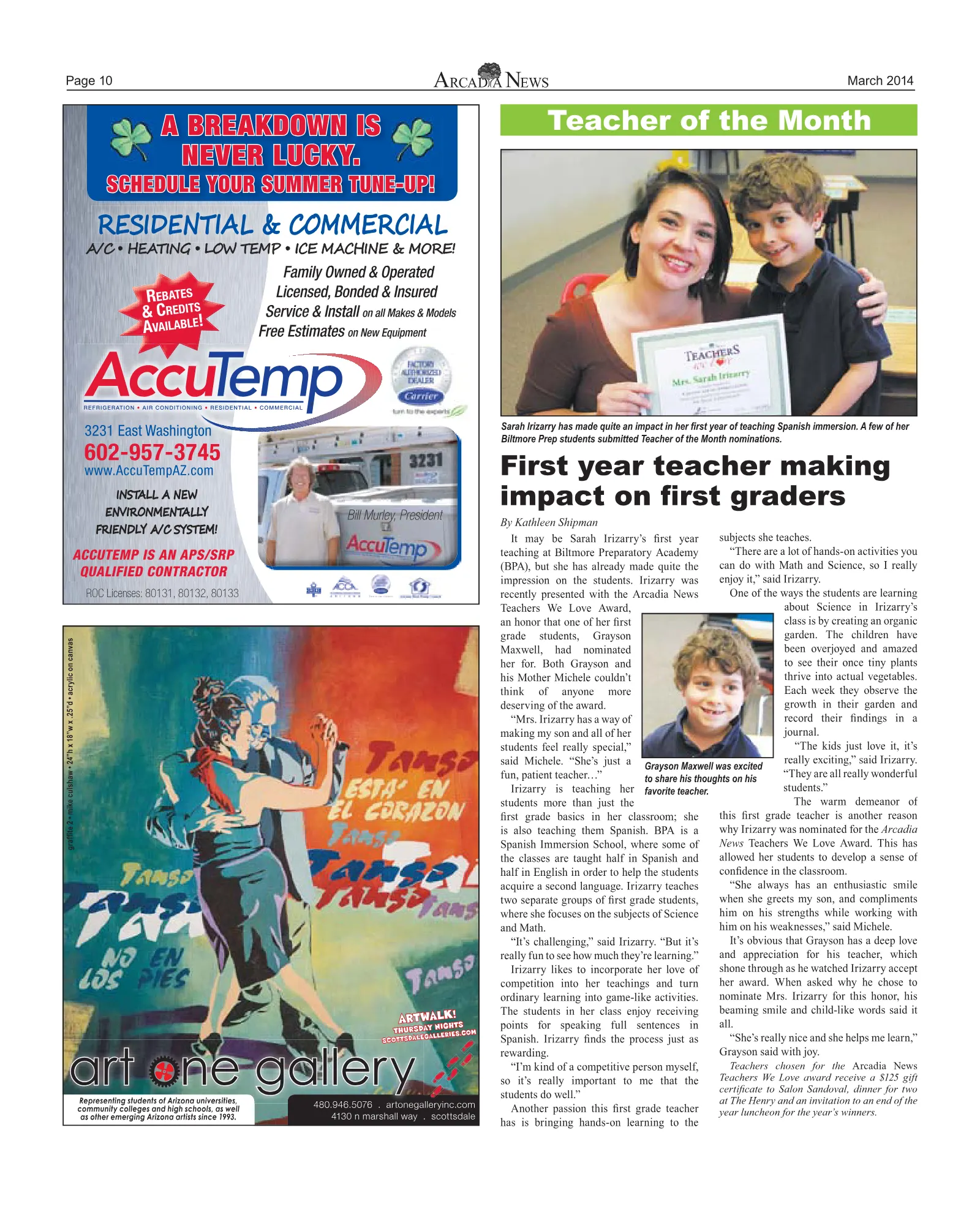 March 2014, page 10