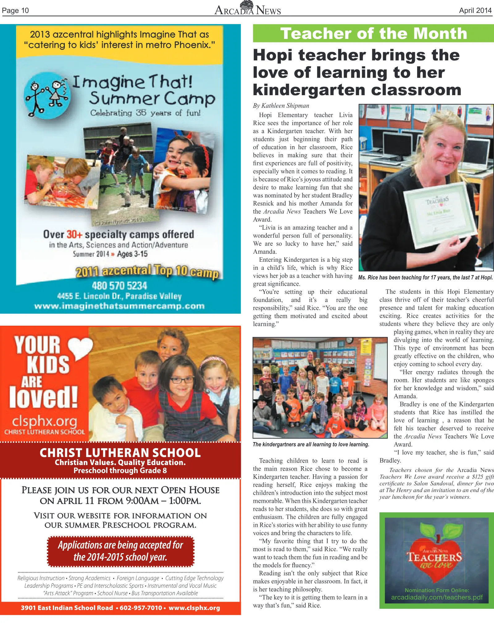 April 2014, page 10