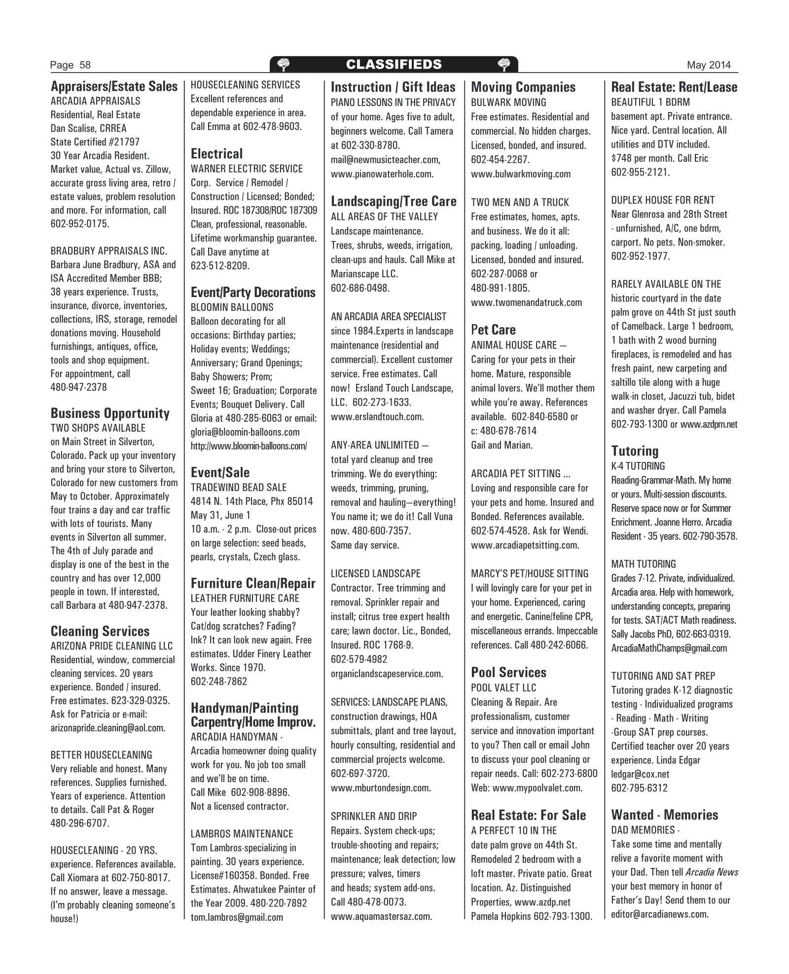 May 2014, page 58