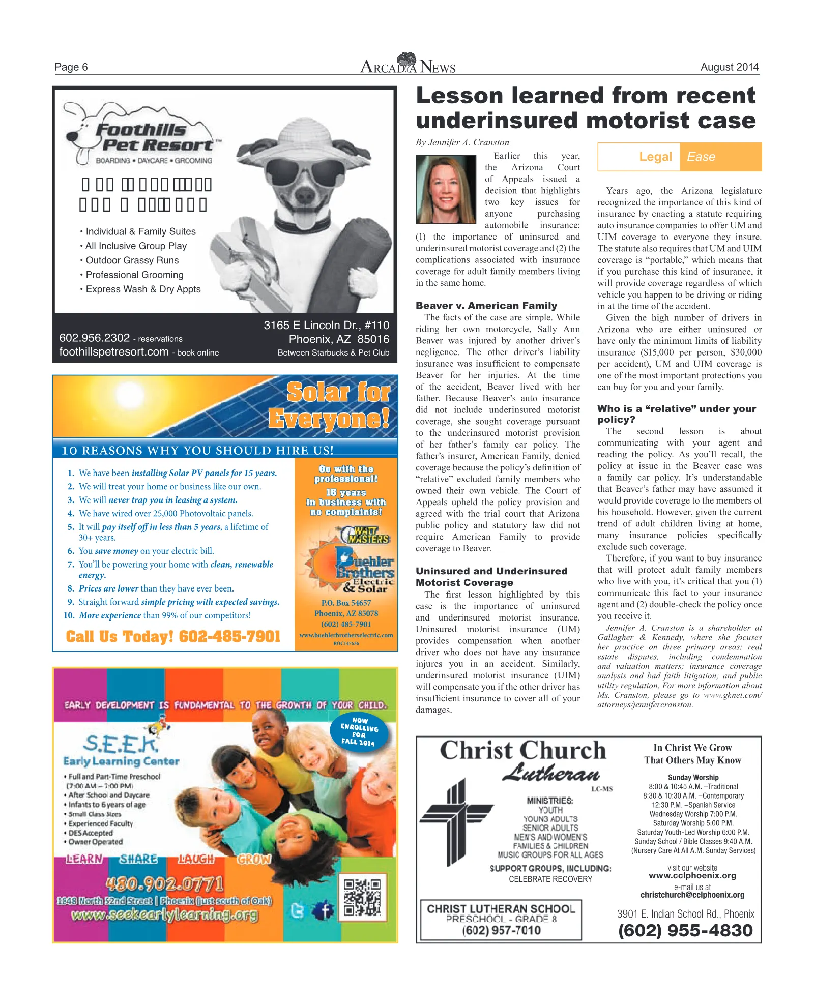 August 2014, page 6