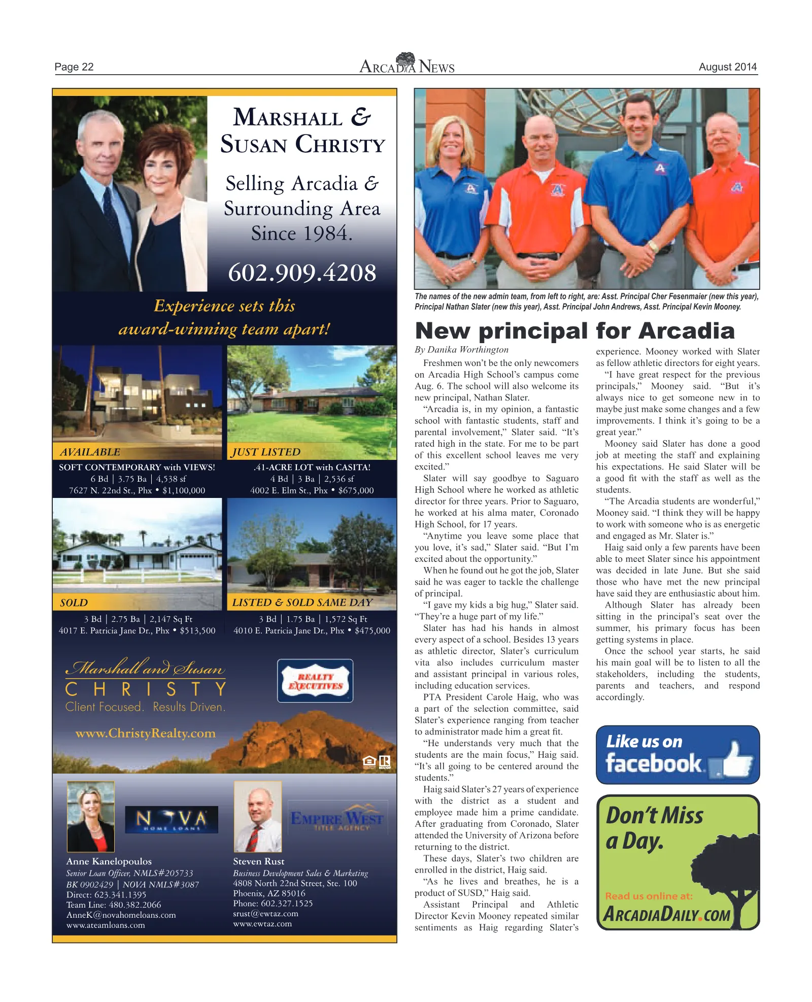 August 2014, page 22