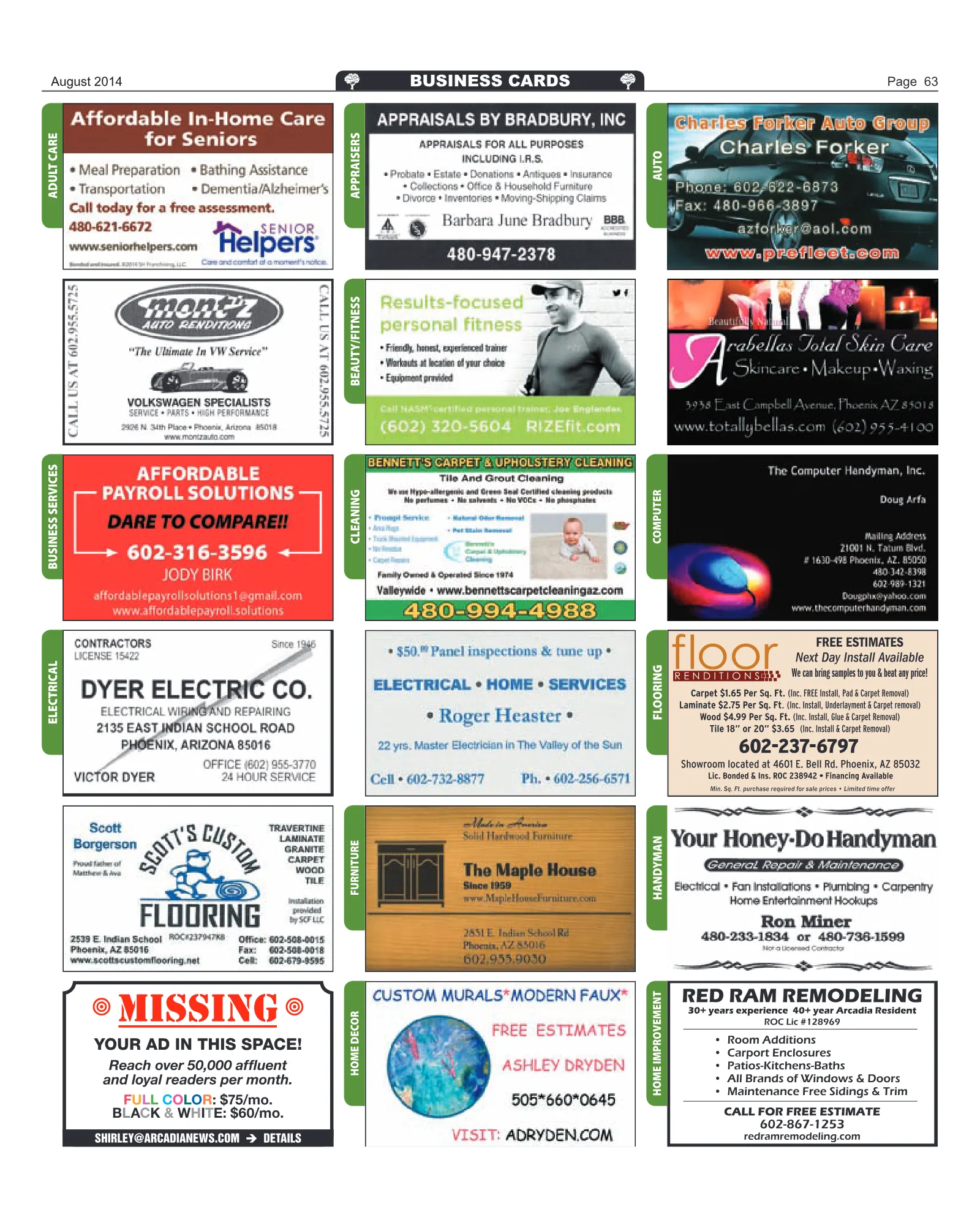 August 2014, page 63