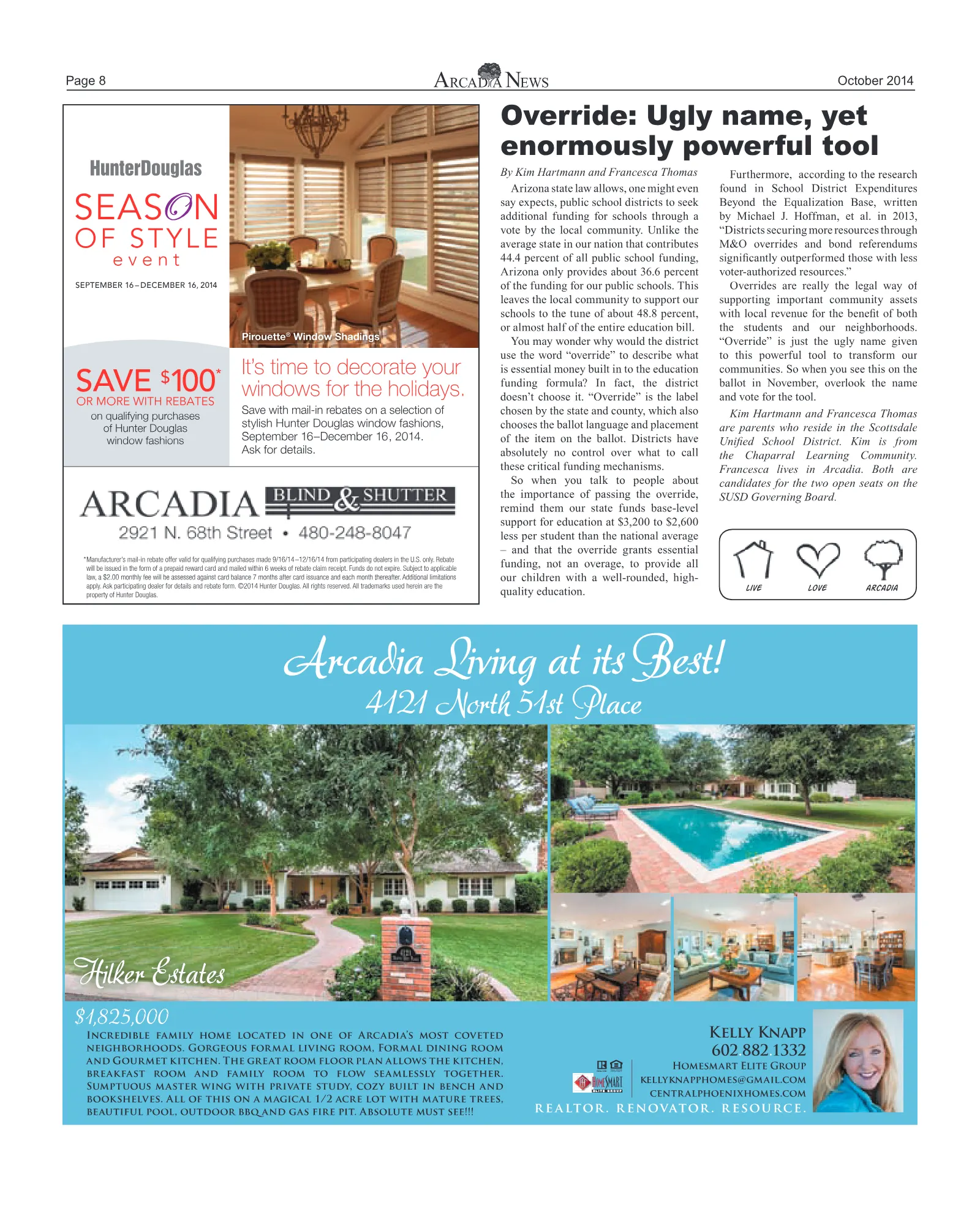 October 2014, page 8