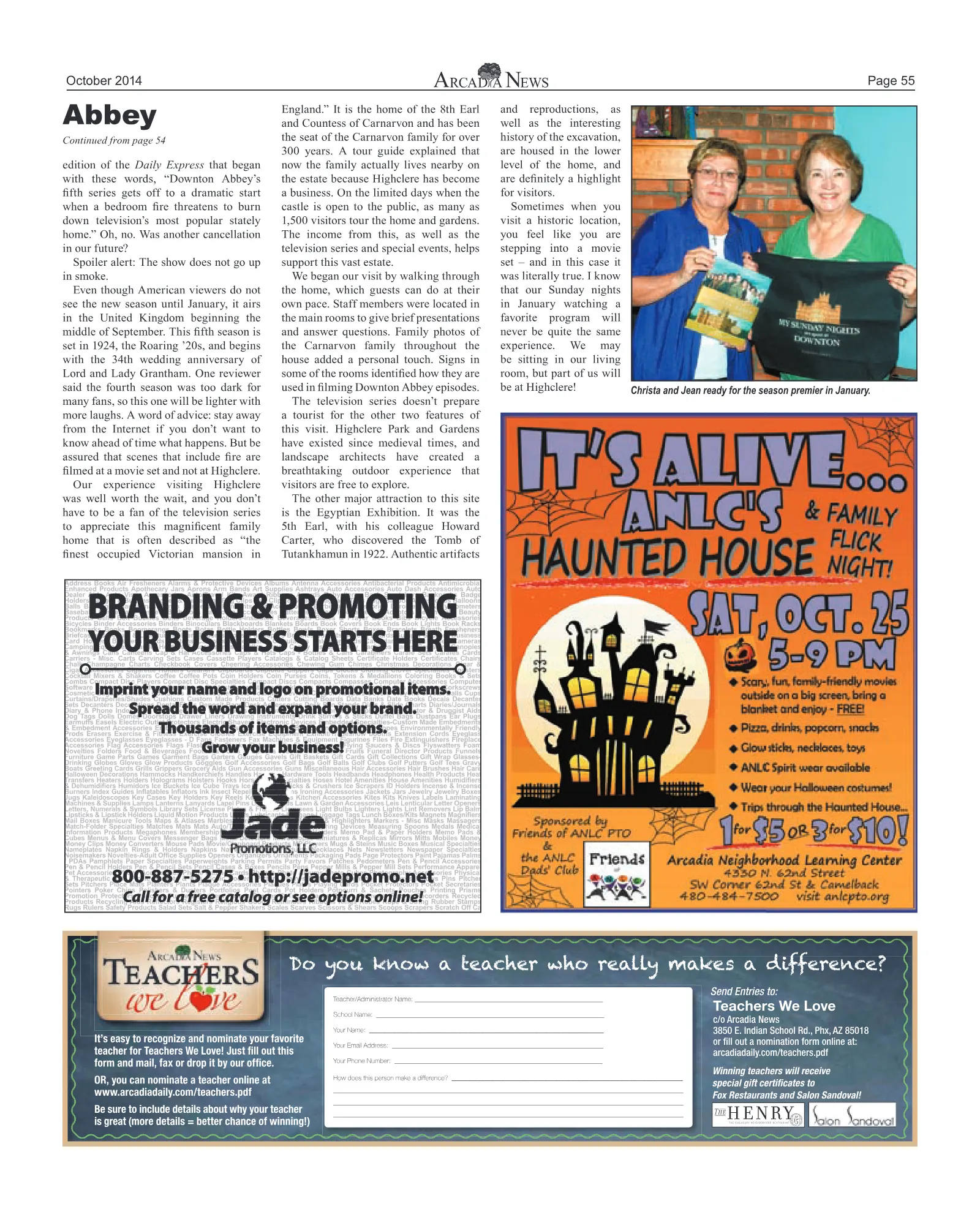October 2014, page 55