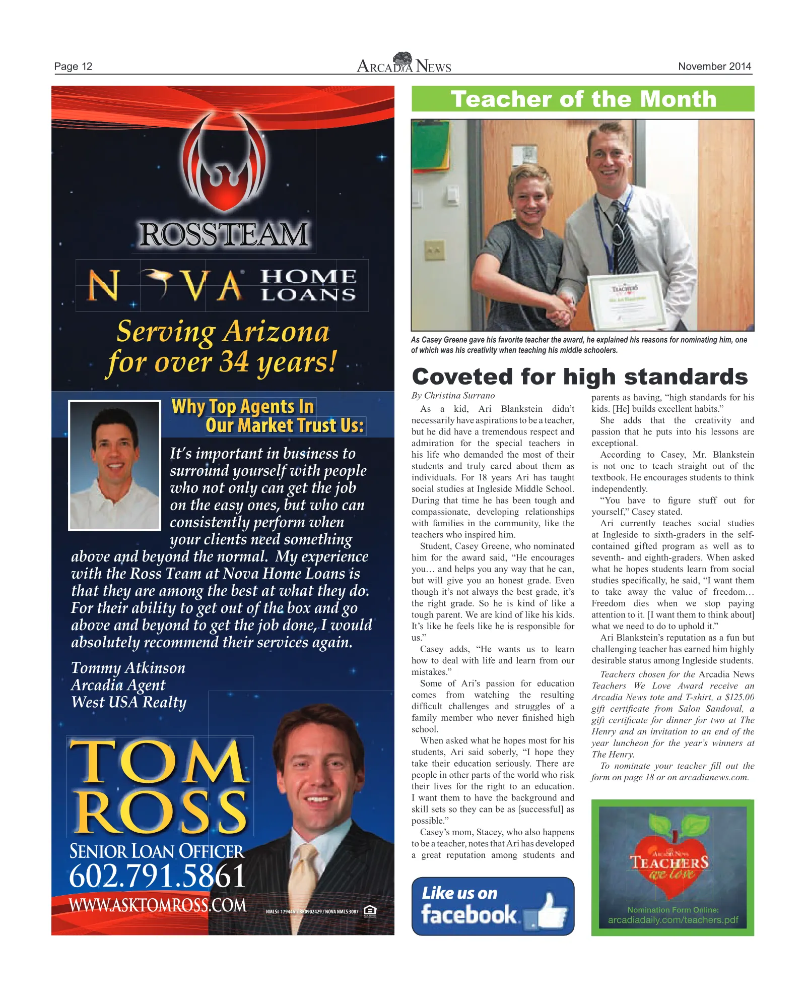 November 2014, page 12