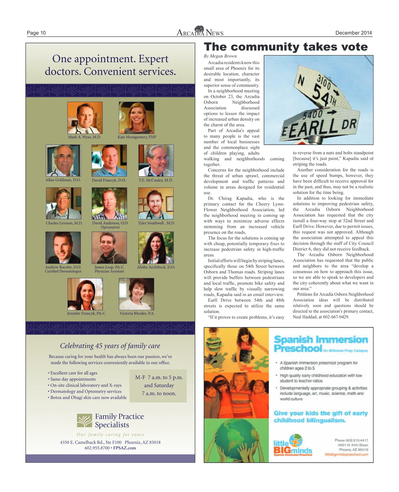 December 2014, page 10