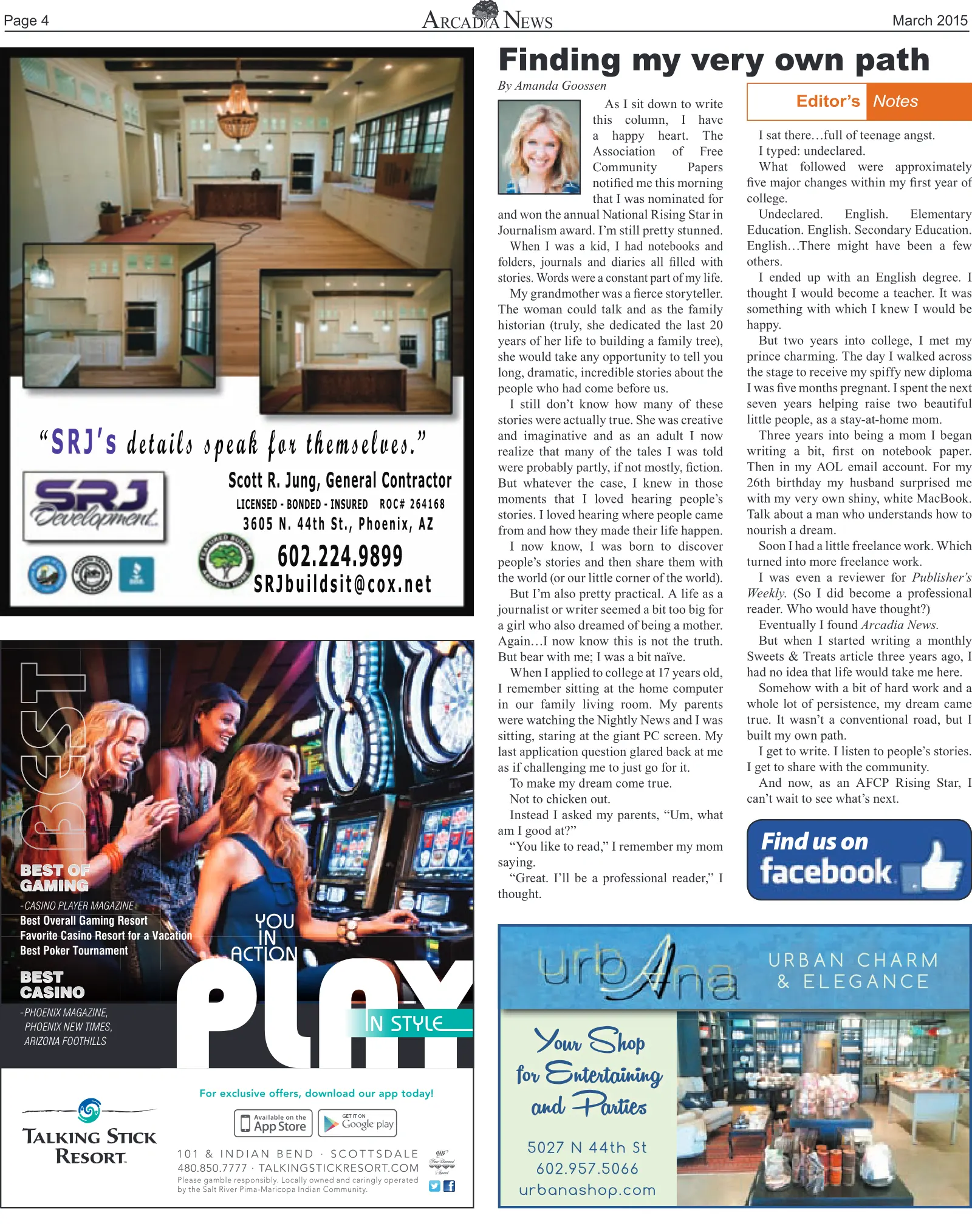 March 2015, page 4