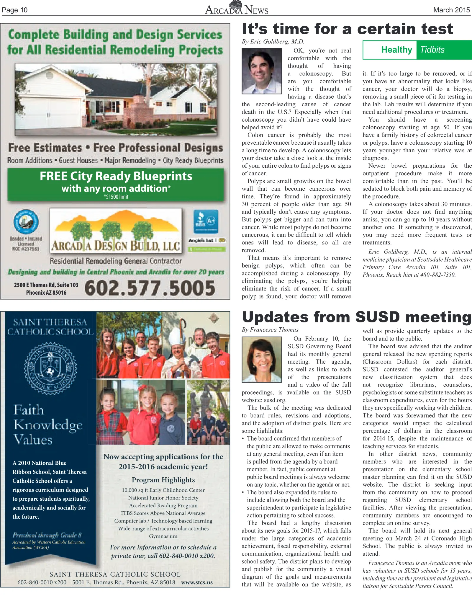 March 2015, page 10