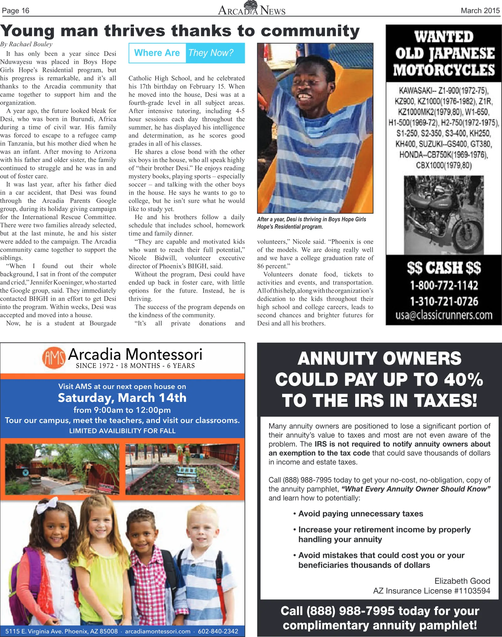 March 2015, page 16