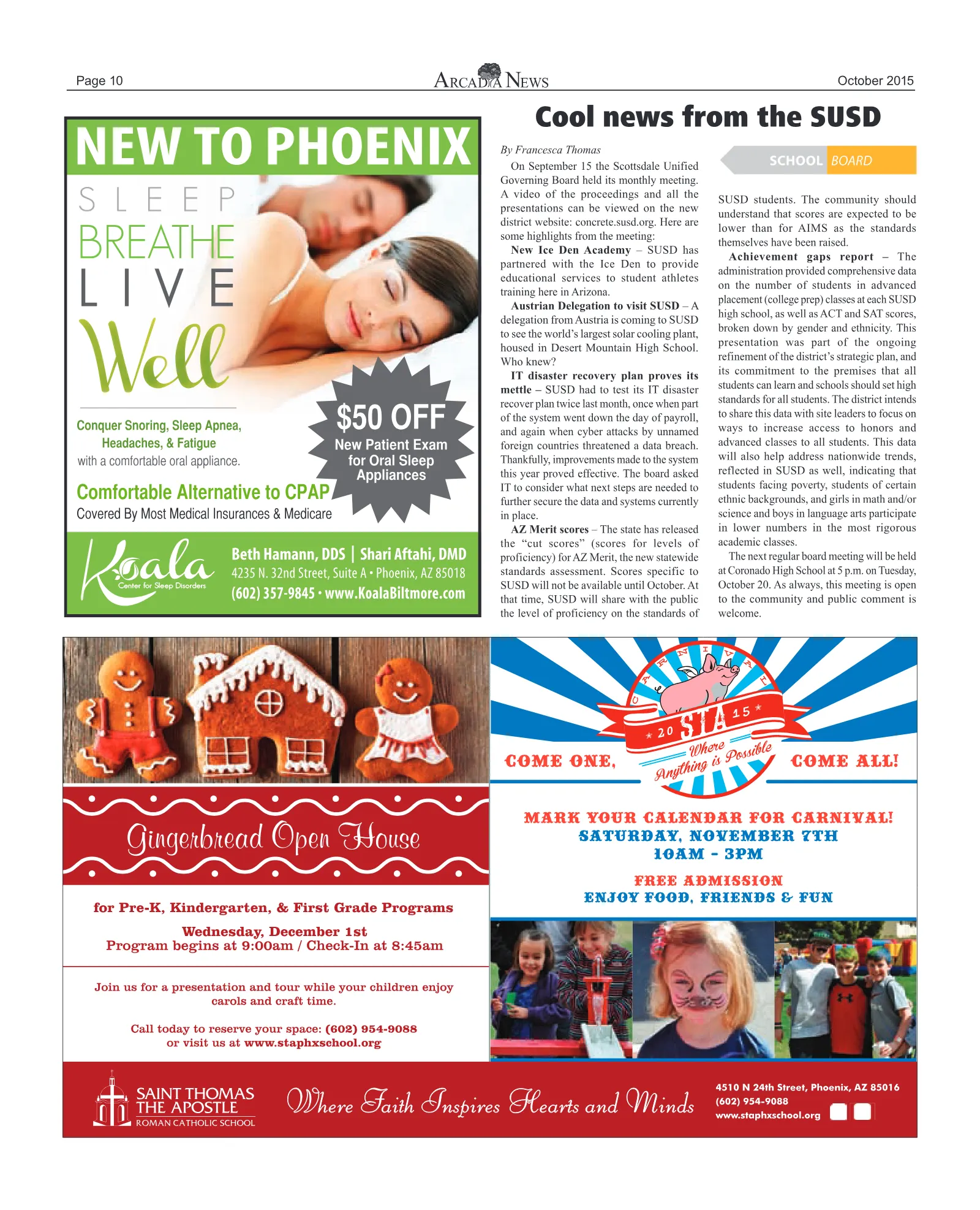 October 2015, page 10
